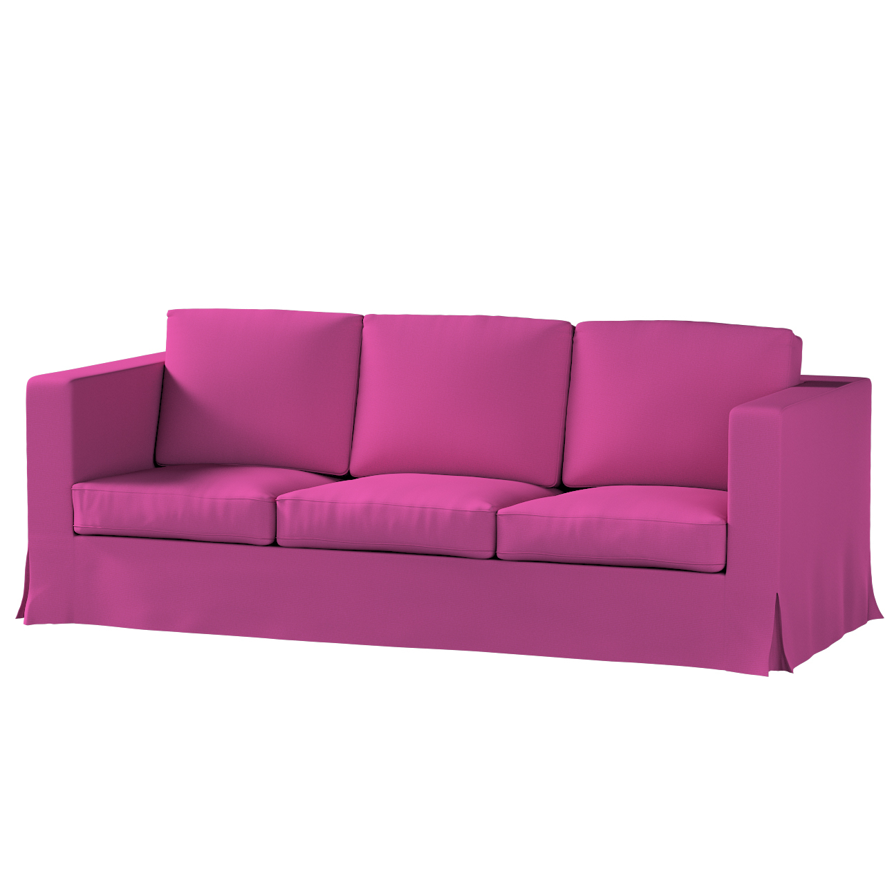 Bezug für Karlanda 3-Sitzer Sofa nicht ausklappbar, lang, amarant, Bezug fü günstig online kaufen