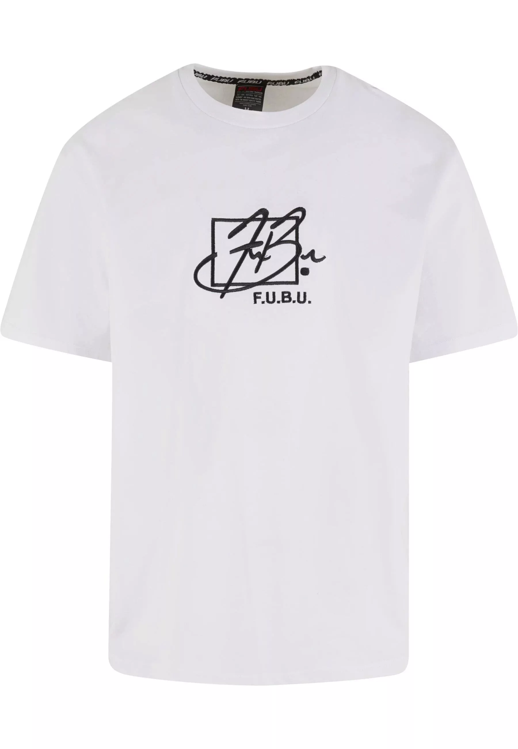 Fubu Kurzarmshirt "Fubu Herren FM-TE012-002-01 Script Essential Tee white" günstig online kaufen