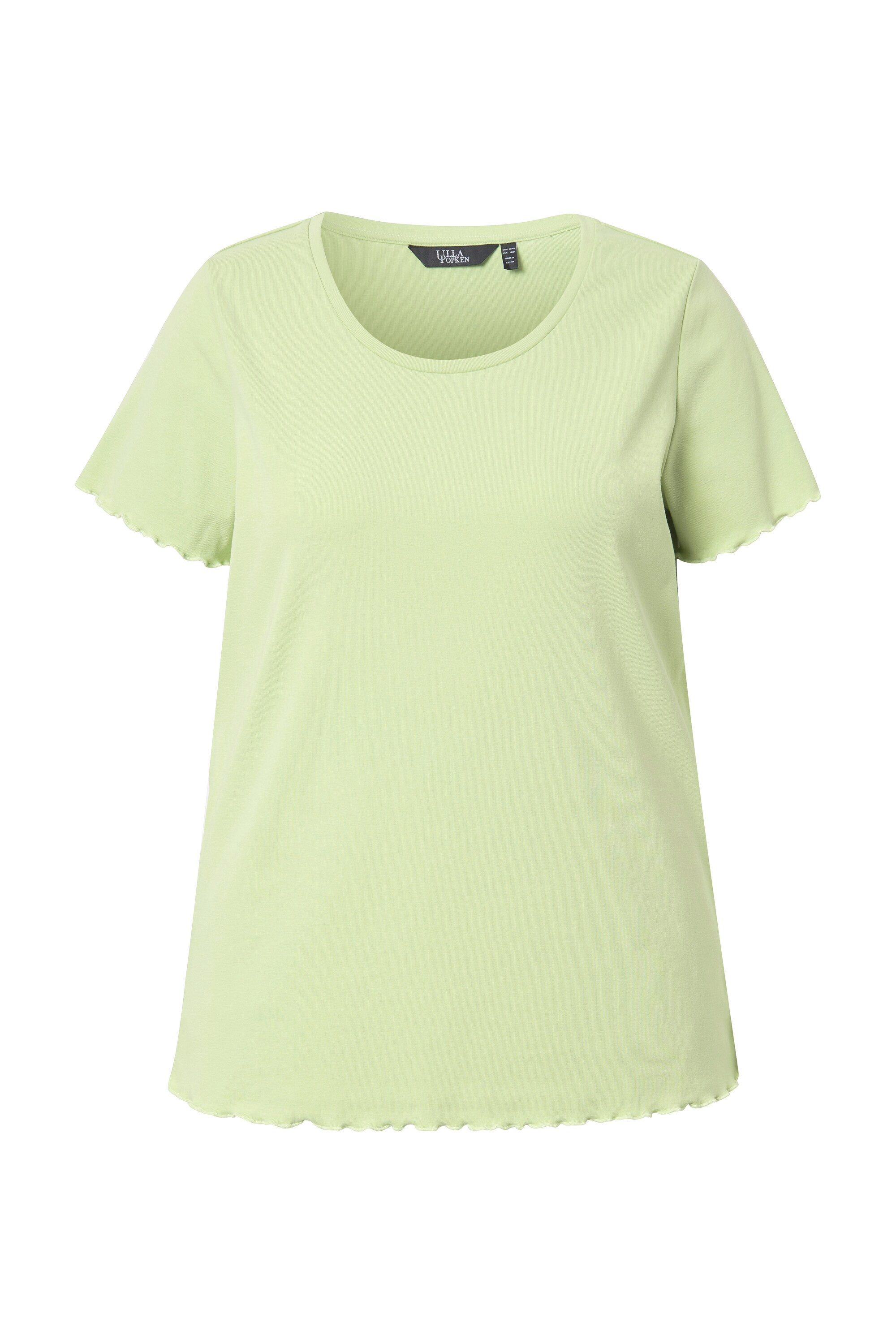 Ulla Popken T-Shirt T-Shirt Rippjersey Classic günstig online kaufen