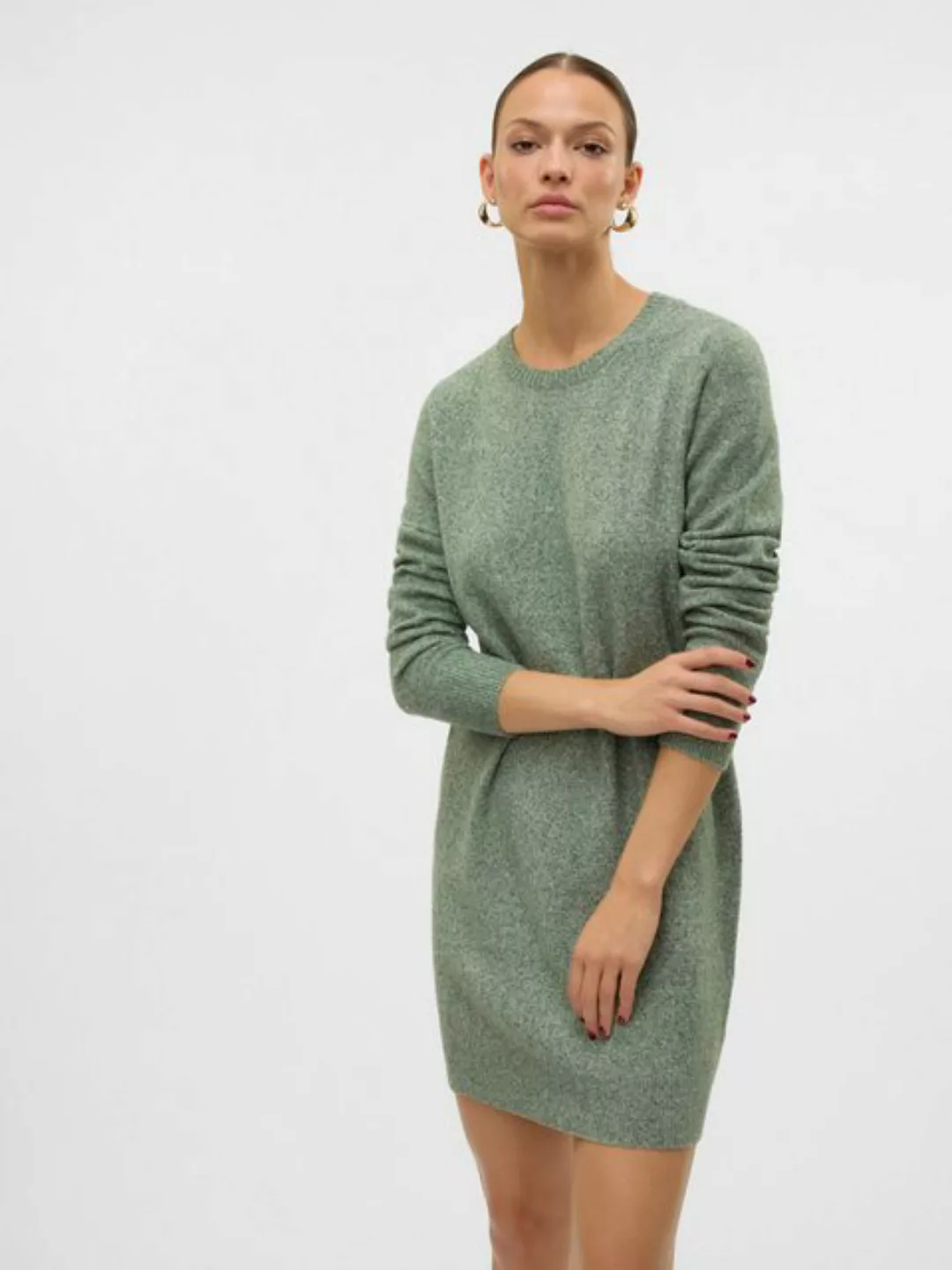 Vero Moda Strickkleid VMDOFFY LS O-NECK DRESS GA NOOS günstig online kaufen