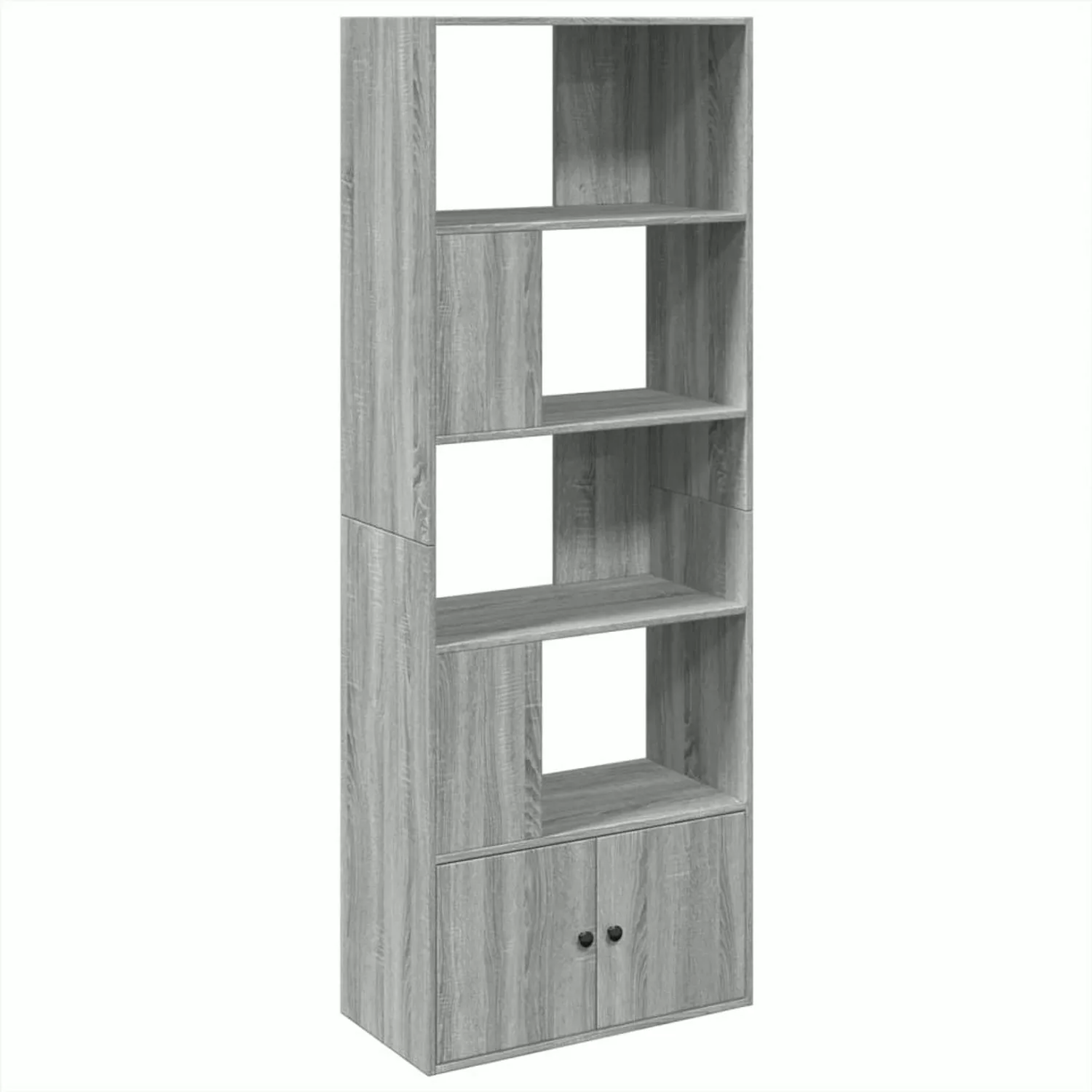 VidaXL Bücherregal Grau Sonoma 70x36x189 cm Holzwerkstoff günstig online kaufen