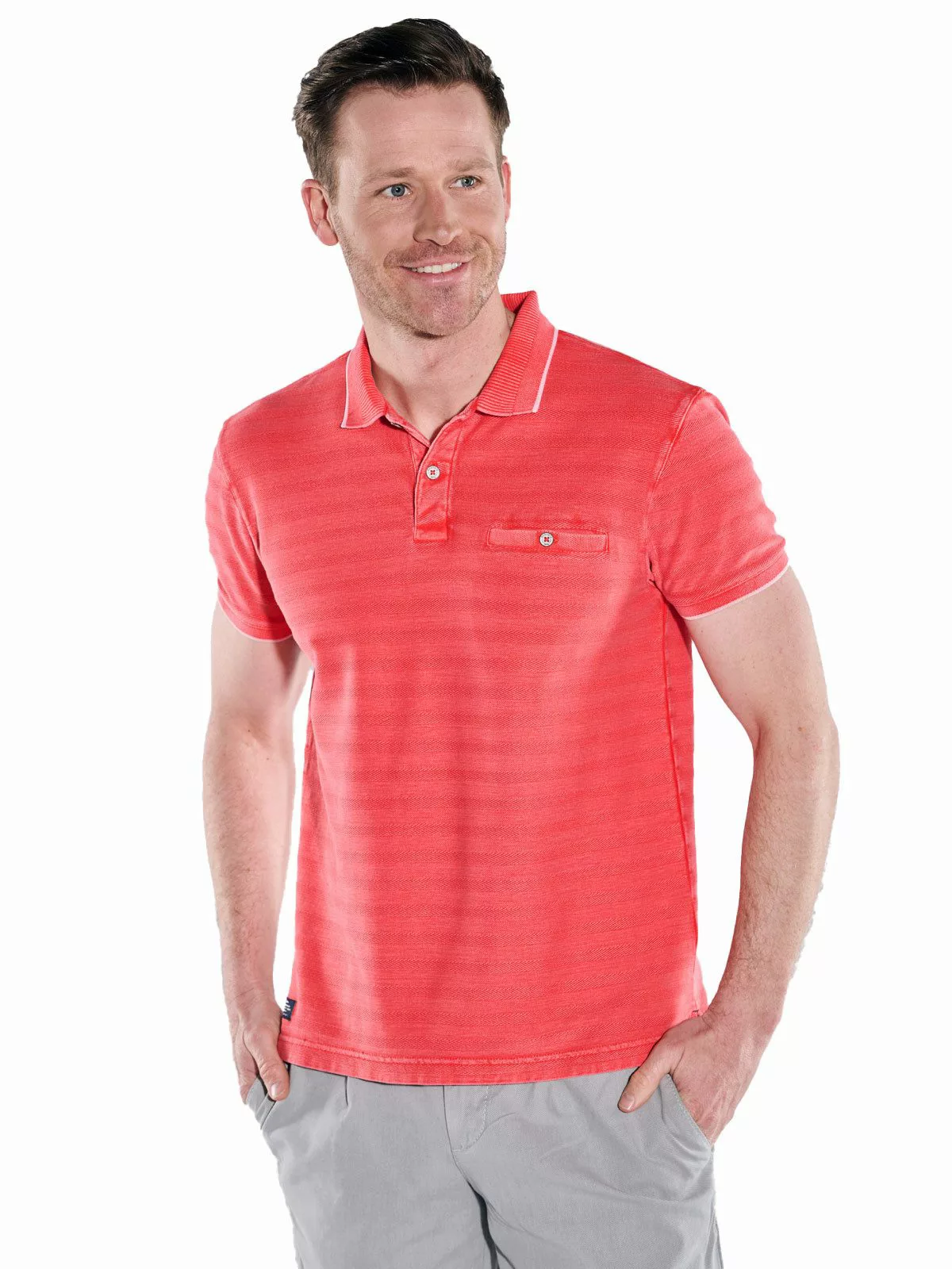 Engbers Poloshirt Polo-Shirt gestreift günstig online kaufen