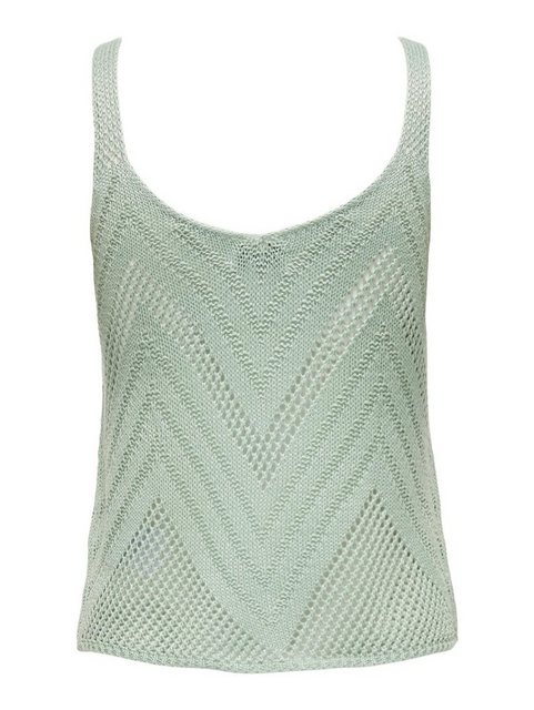 JACQUELINE de YONG Shirttop Strukturiertes Strickoberteil Ärmelloses Tank T günstig online kaufen