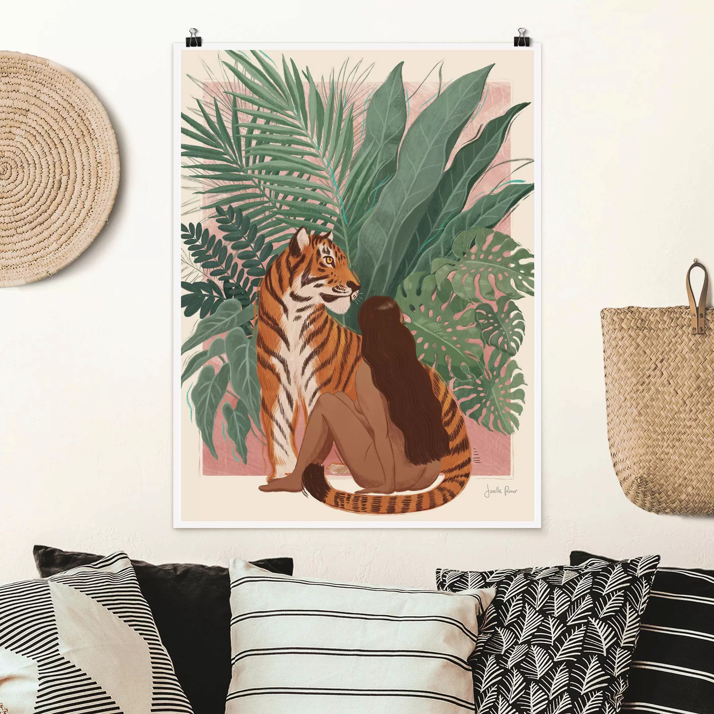 Poster Majestätische Wildkatzen II günstig online kaufen