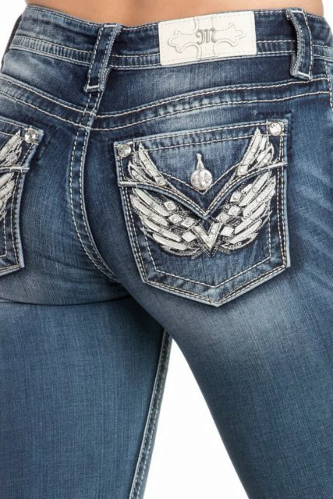 Miss Me Skinny-fit-Jeans günstig online kaufen