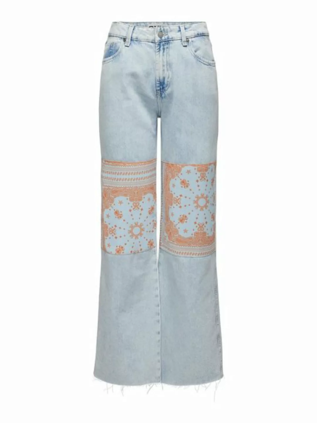 ONLY Weite Jeans Camille (1-tlg) Weiteres Detail, Plain/ohne Details günstig online kaufen