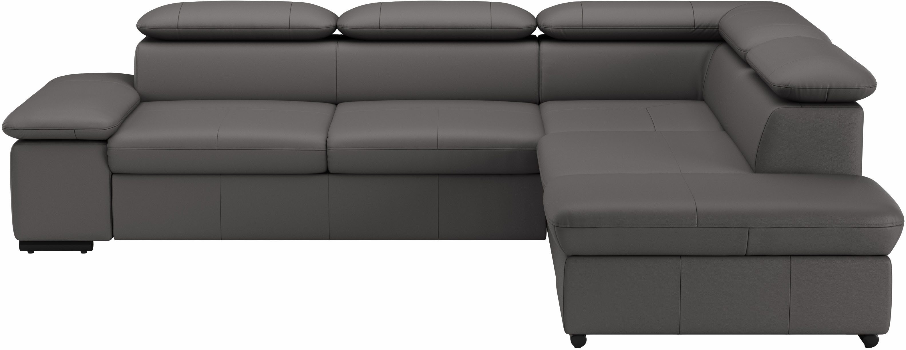 sit&more Ecksofa "Alcudia L-Form", mit Armteilverstellung, optional Kopftei günstig online kaufen