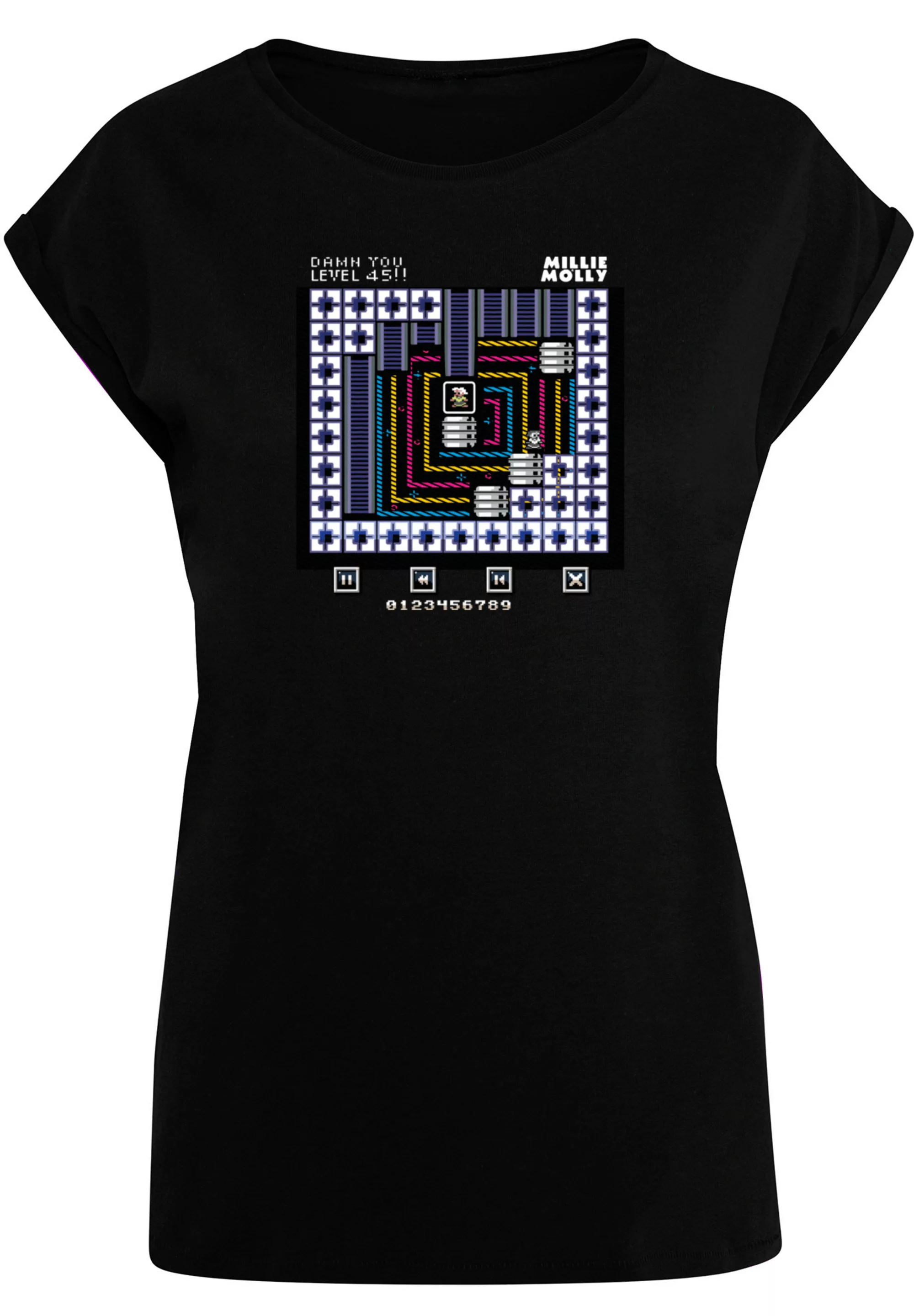 F4NT4STIC T-Shirt "Retro Gaming Level 45", Print günstig online kaufen