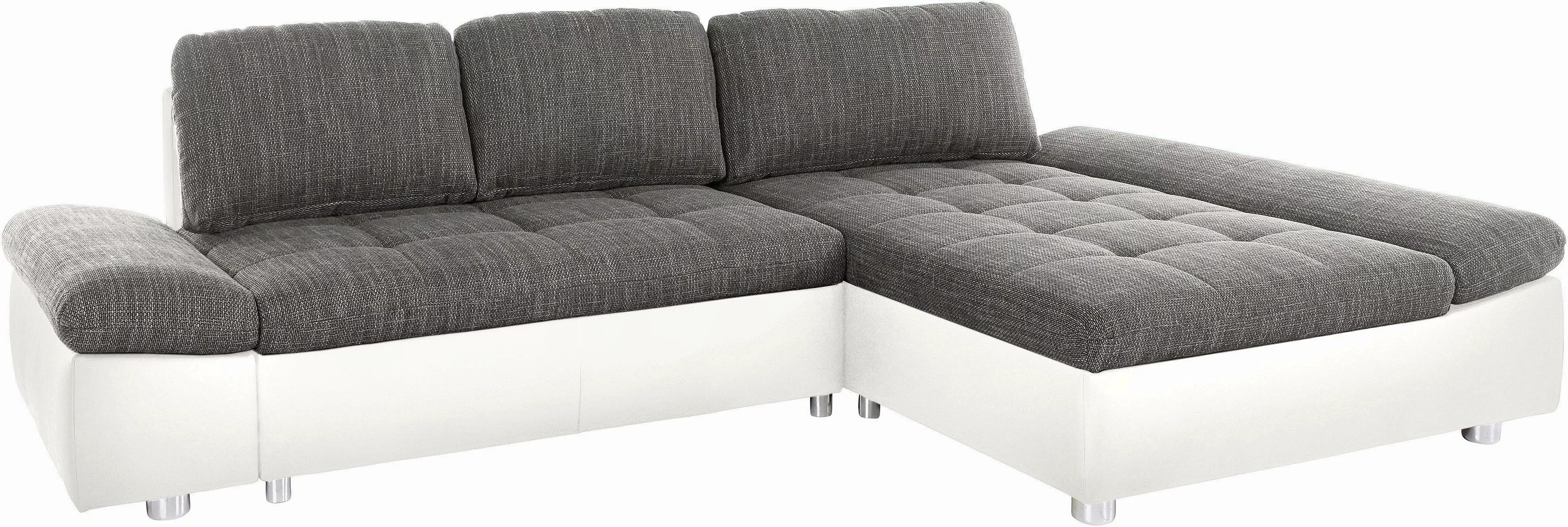 sit&more Ecksofa »Bergamo L-Form«, wahlweise mit Bettfunktion, Bettkasten u günstig online kaufen