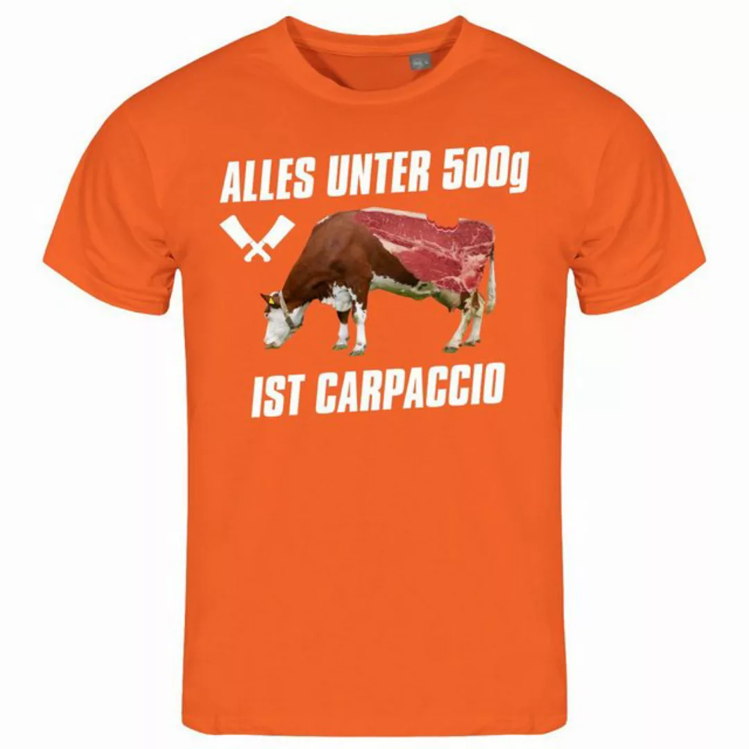 deinshirt Print-Shirt Herren T-Shirt Alles unter 500g ist Carpaccio Funshir günstig online kaufen