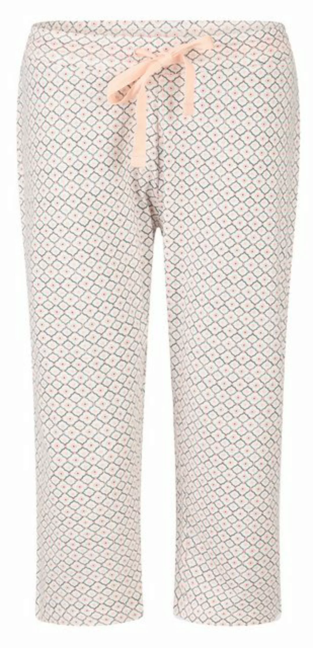 By Louise Pyjamahose Damen Schlafanzughose Caprihose (1-tlg) Baumwolle günstig online kaufen