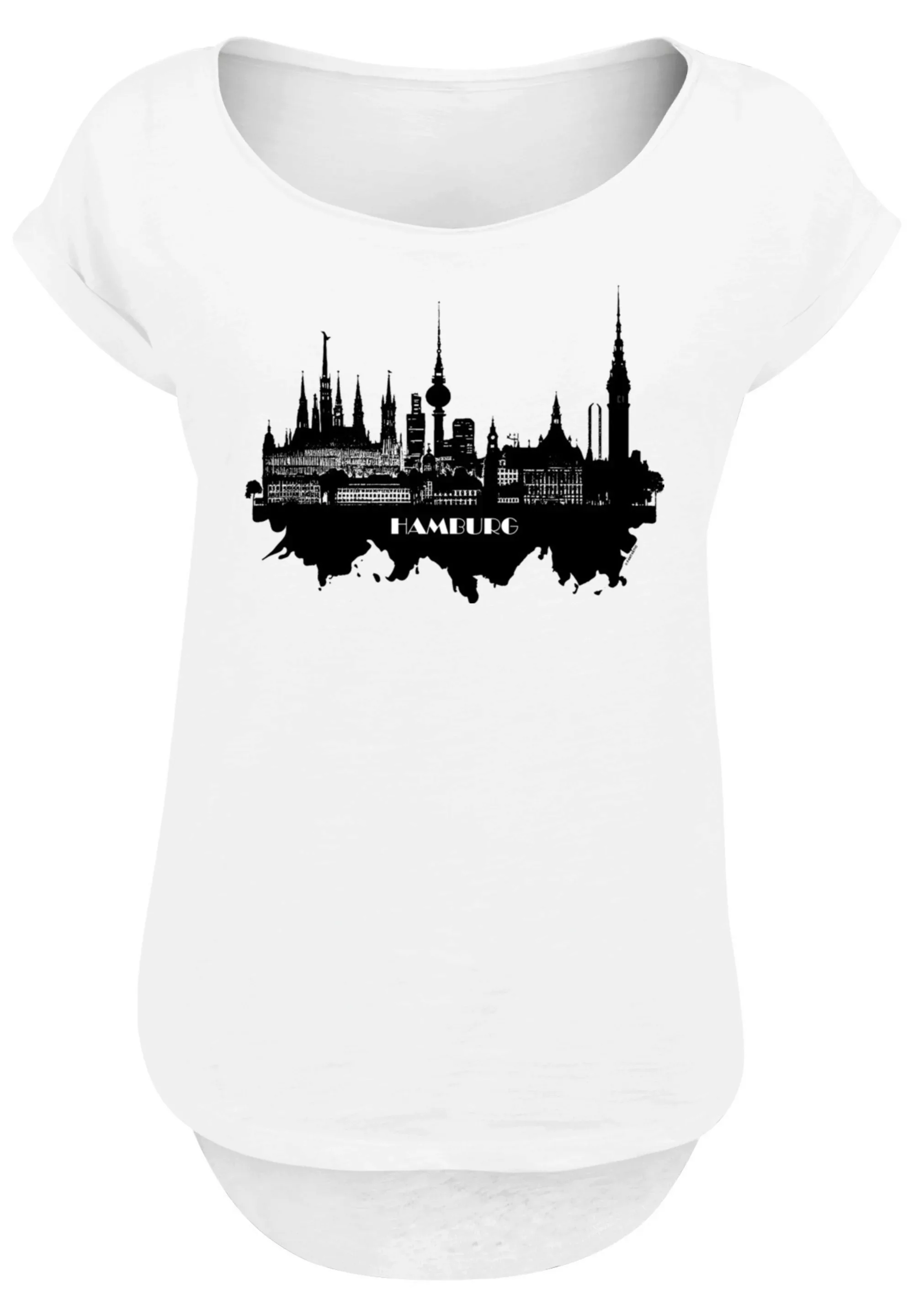 F4NT4STIC T-Shirt "Cities Collection - Hamburg skyline", Print günstig online kaufen