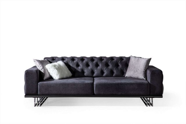 Nobelaa Sofa Sitzgruppe/Sofa Set - Wohnzimmergarnitur "Mimosa" 3+3+1+1 günstig online kaufen