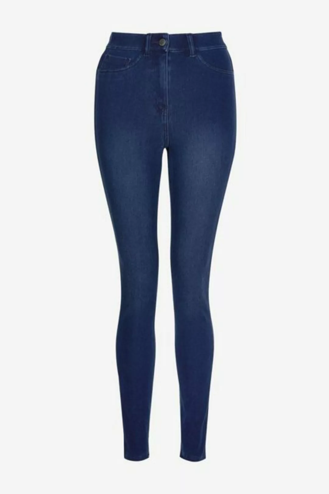 Next Jeansleggings Denim-Leggings aus Jersey mit Reißverschluss (1-tlg) günstig online kaufen