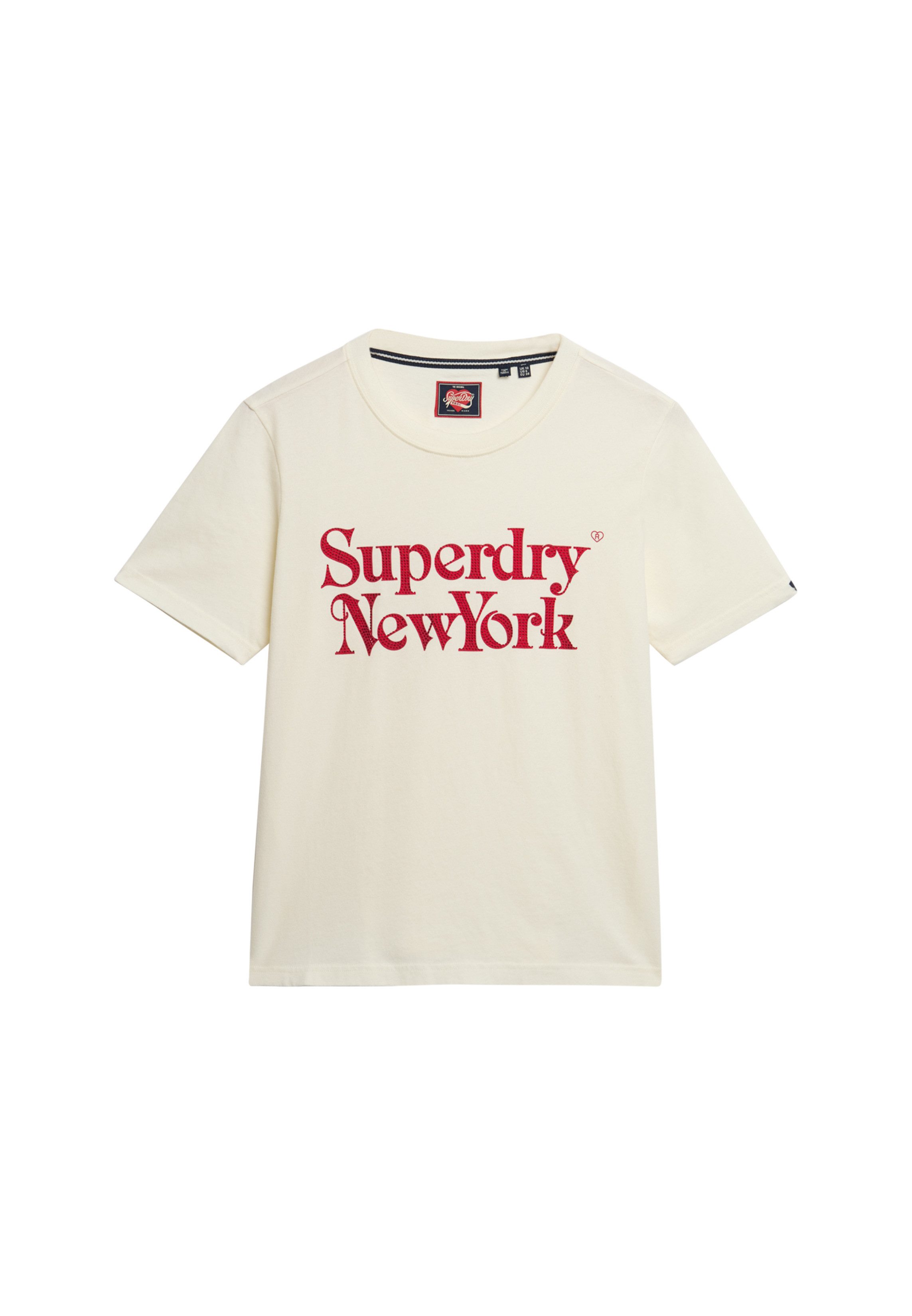 Superdry Print-Shirt BRAND MARK RELAXED TEE günstig online kaufen