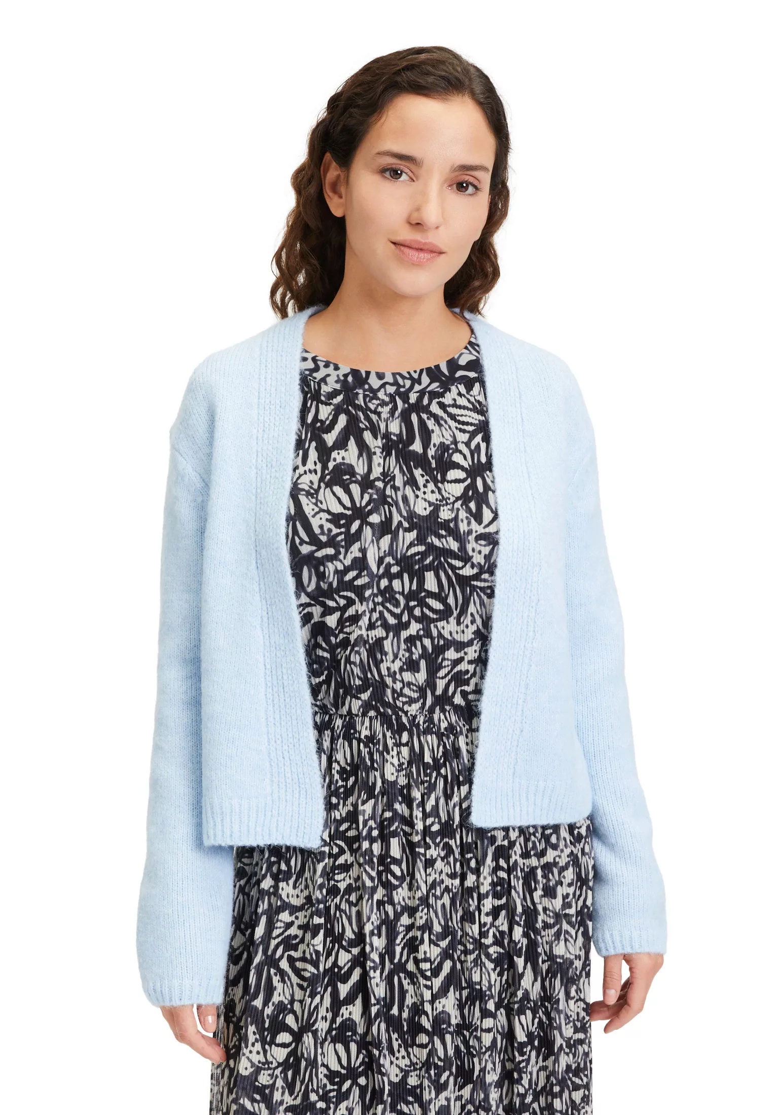 Betty&Co Strickjacke "Betty & Co Strick-Cardigan ohne Verschluss", Rippbünd günstig online kaufen