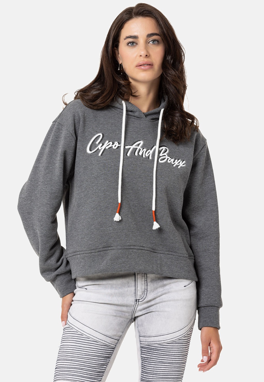 Cipo & Baxx Kapuzensweatshirt, im modernen Look günstig online kaufen