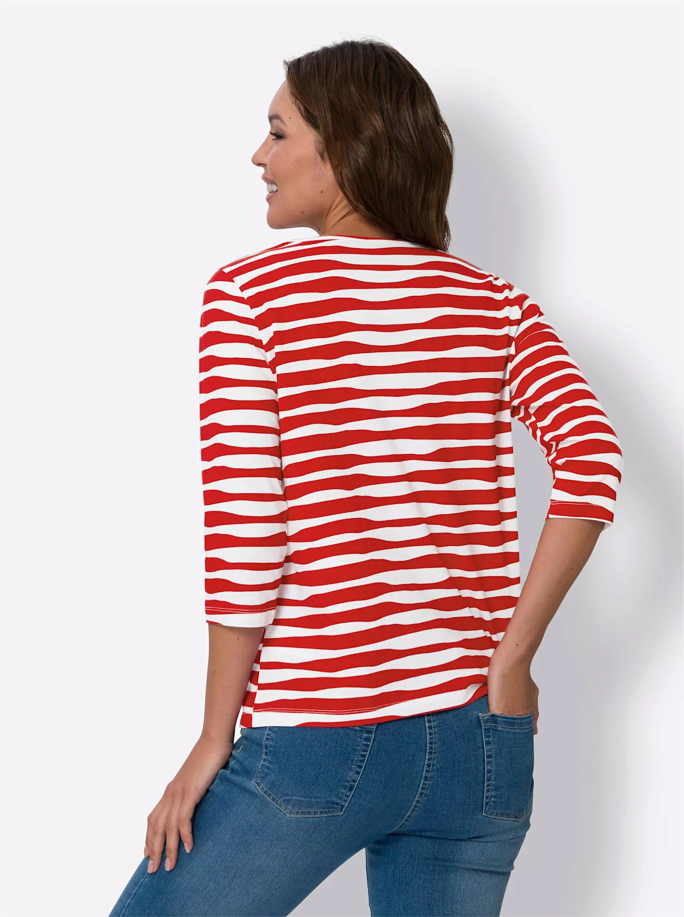 Classic Basics Print-Shirt "3/4-Arm-Shirt", (1 tlg.) günstig online kaufen