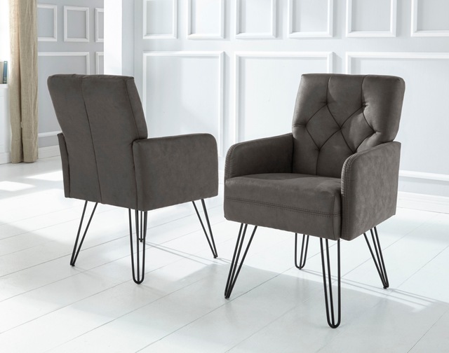 exxpo - sofa fashion Sessel "Doppio, Loungesessel mit Designuntergestell, b günstig online kaufen