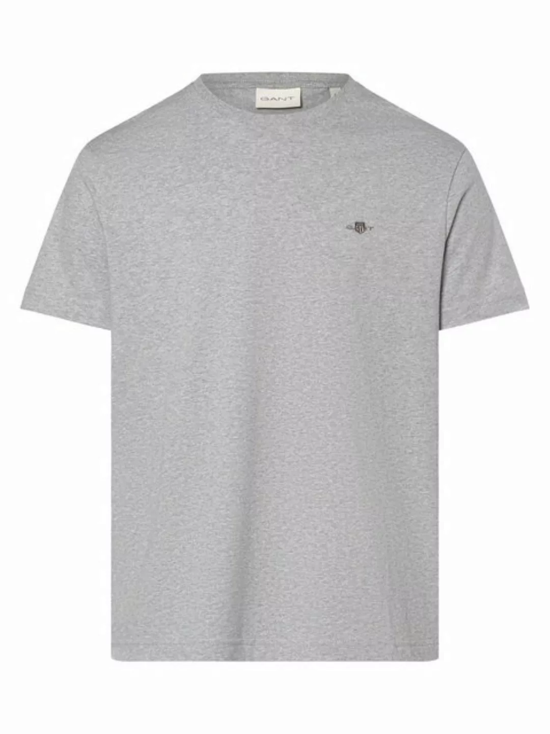 Gant T-Shirt "SLIM SHIELD SS T-SHIRT", mit Logostickerei auf der Brust günstig online kaufen