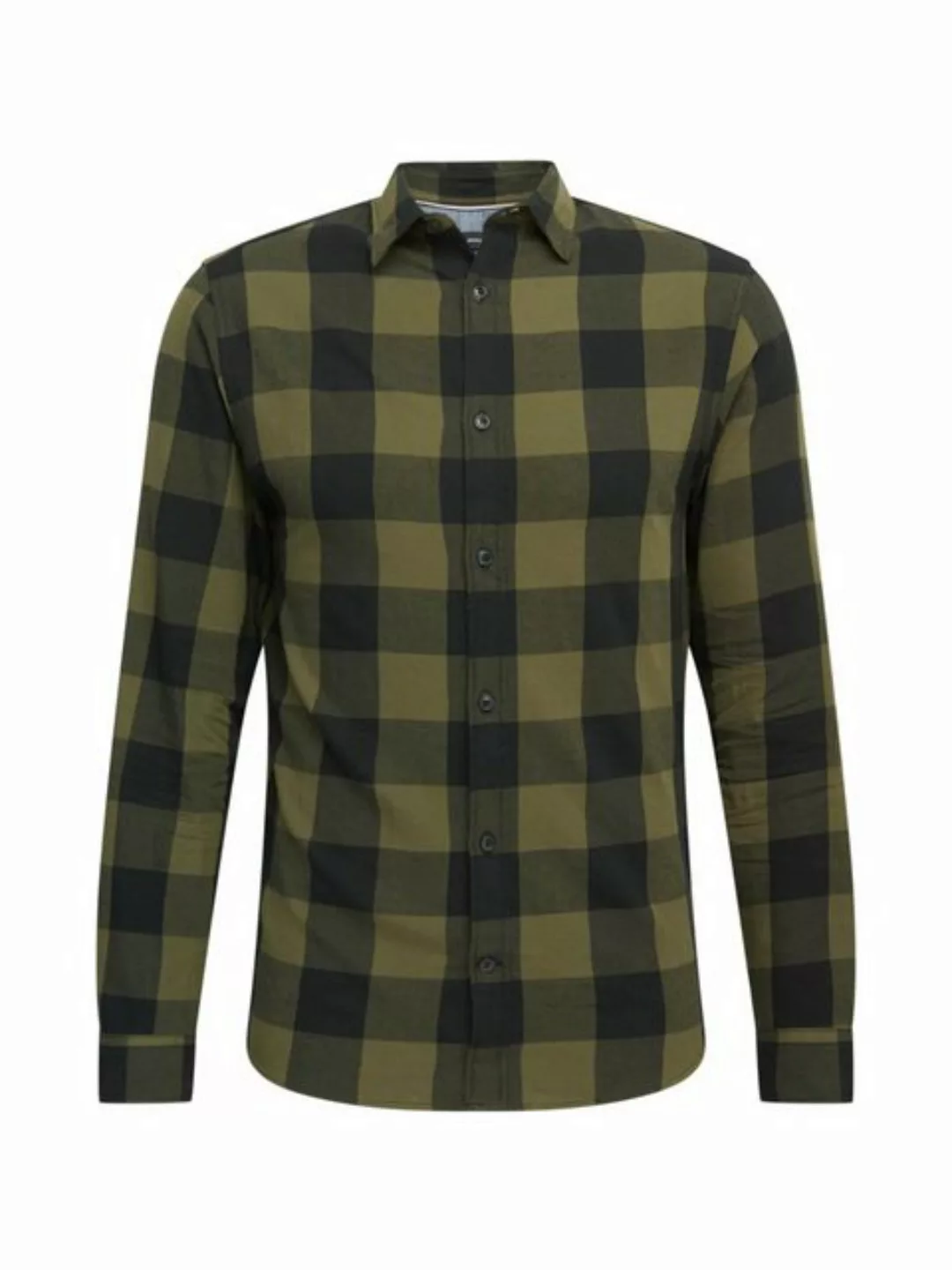 Jack & Jones Herren Freizeit Hemd JJEGINGHAM TWILL - Slim Fit günstig online kaufen