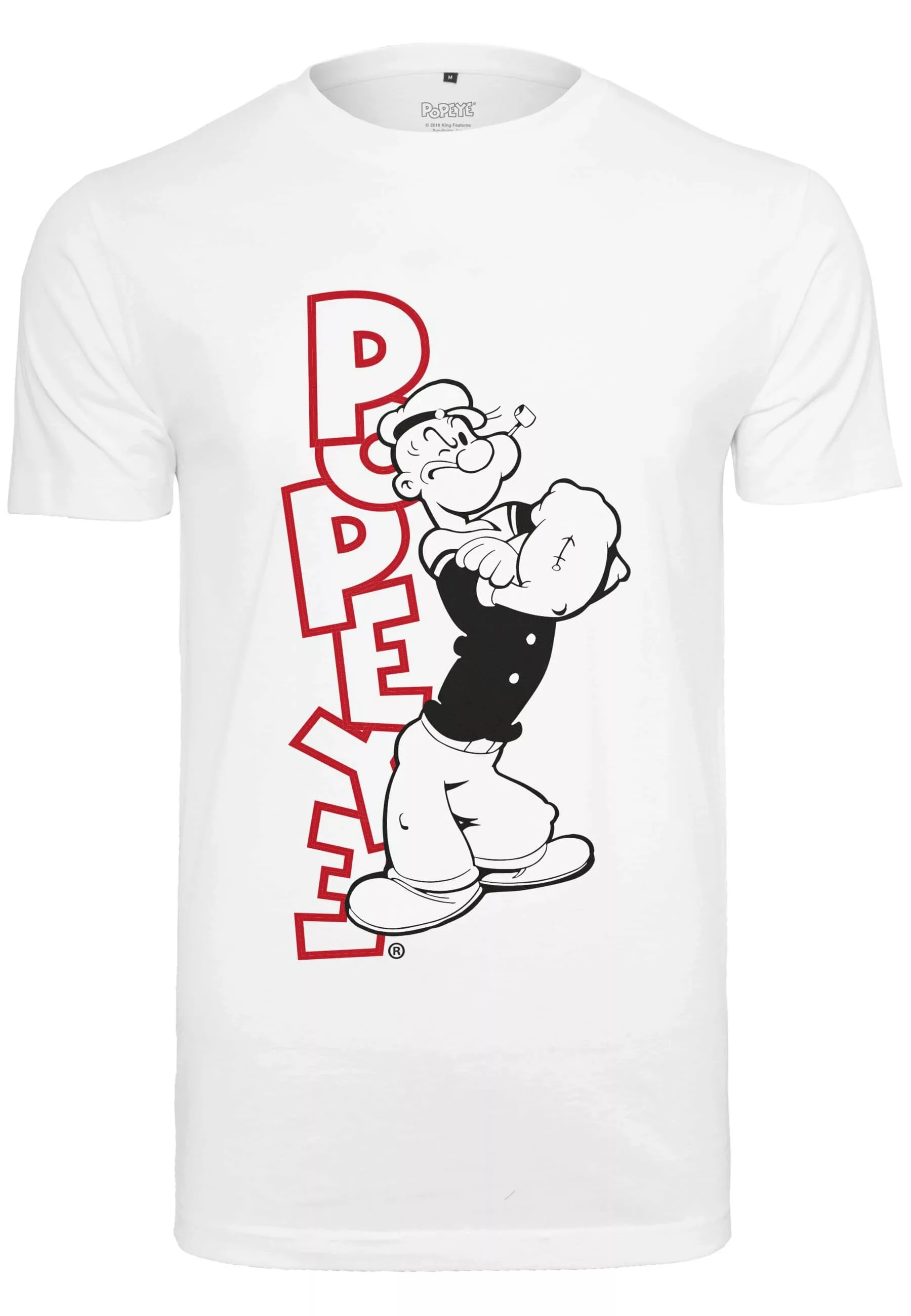 Merchcode T-Shirt "Merchcode Herren Popeye Standing Tee" günstig online kaufen