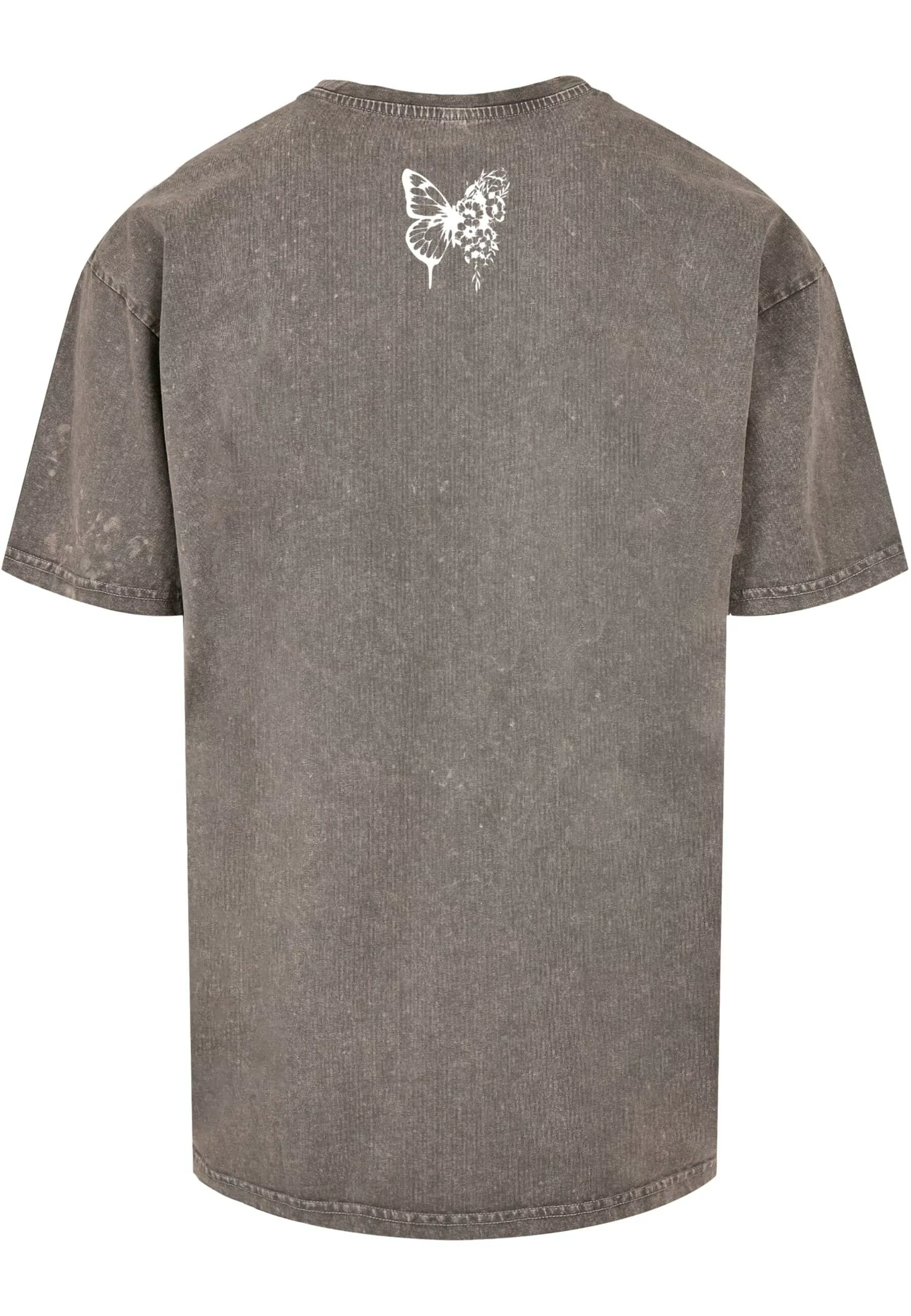 Merchcode T-Shirt Merchcode Herren Flowers Bloom Acid Washed Heavy Oversize günstig online kaufen