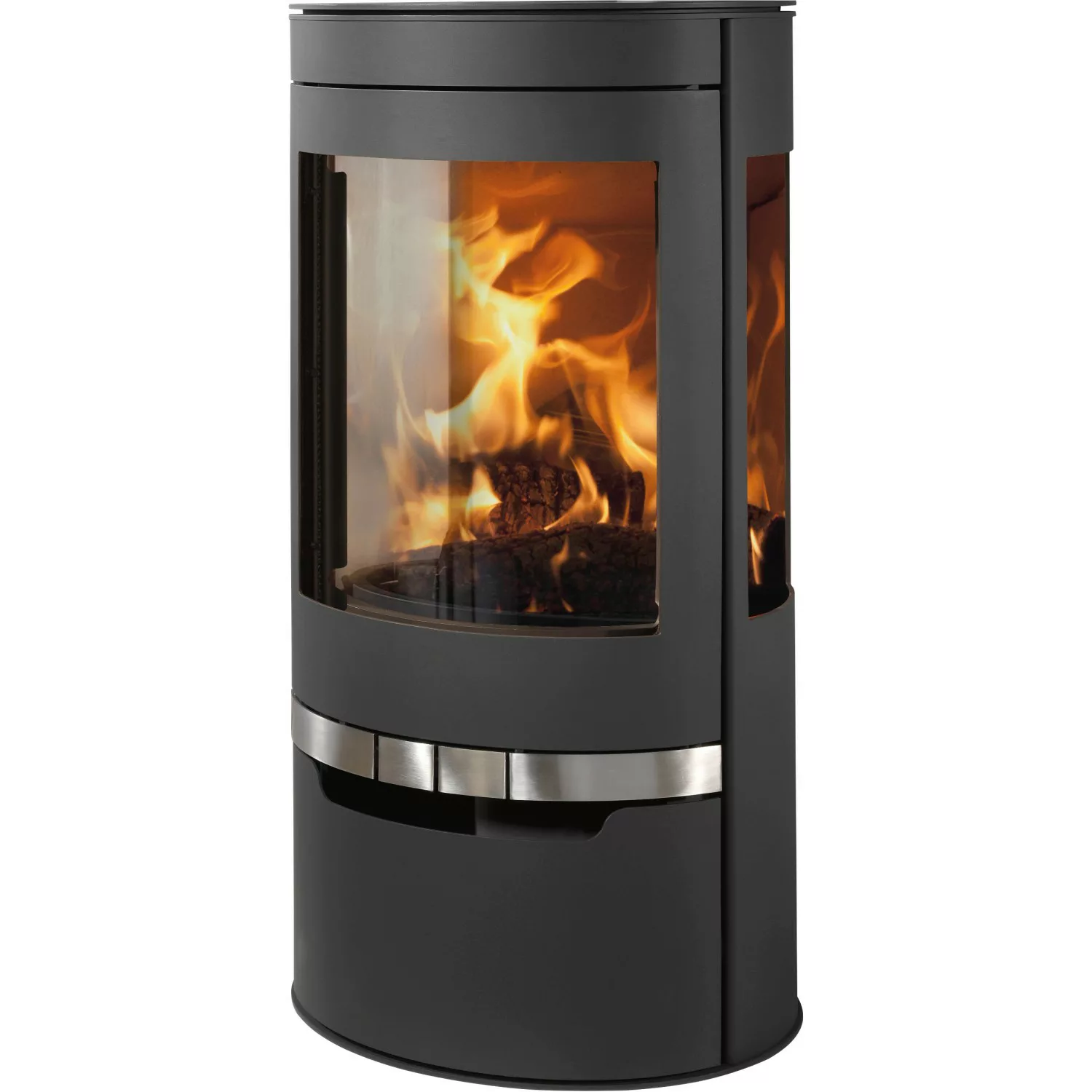 Panadero Kaminofen Suerte Stahl Schwarz Metallic 8 kW günstig online kaufen