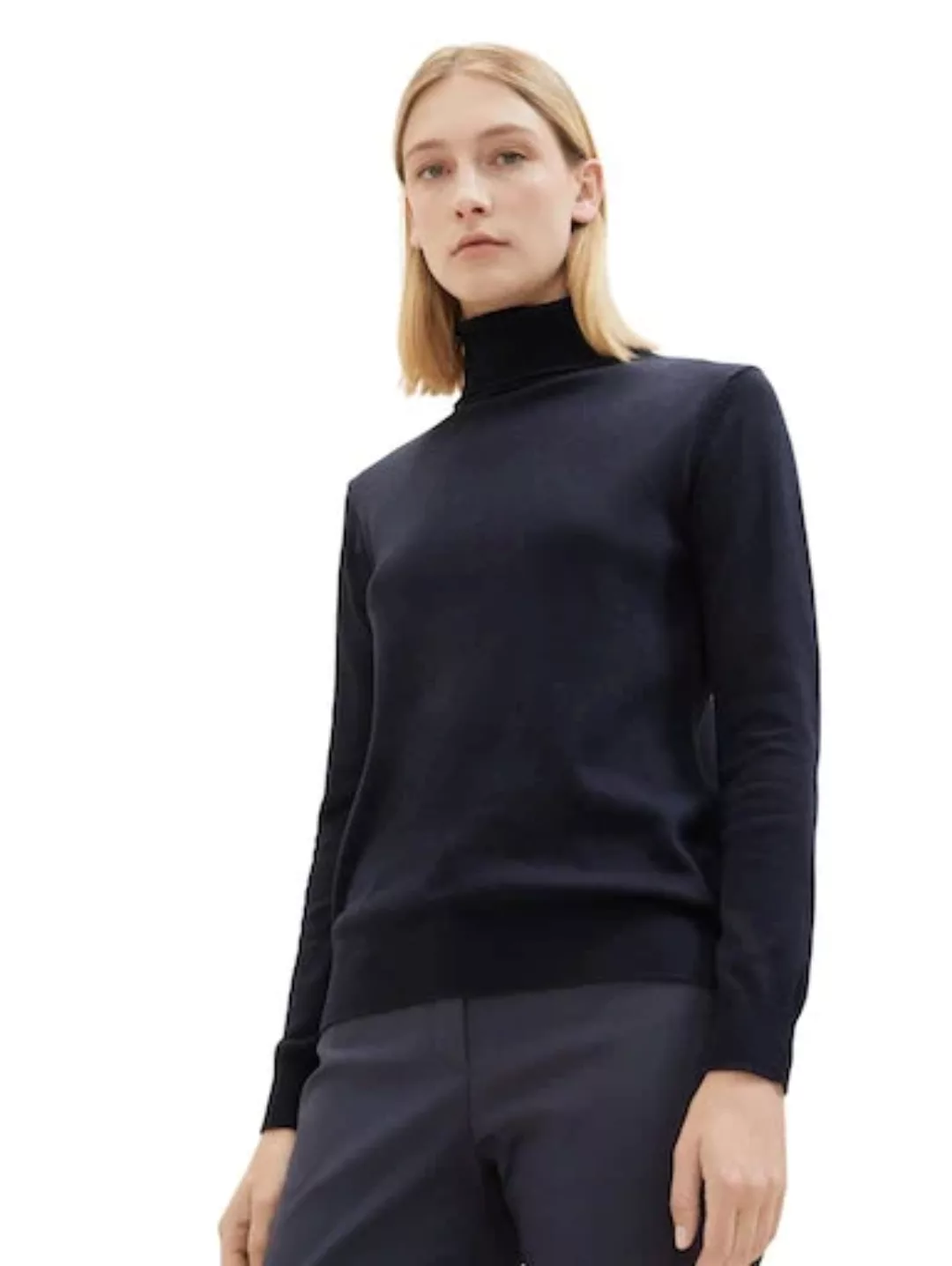 Tom Tailor Damen Pullover KNIT STRUCTURE - Regular Fit günstig online kaufen