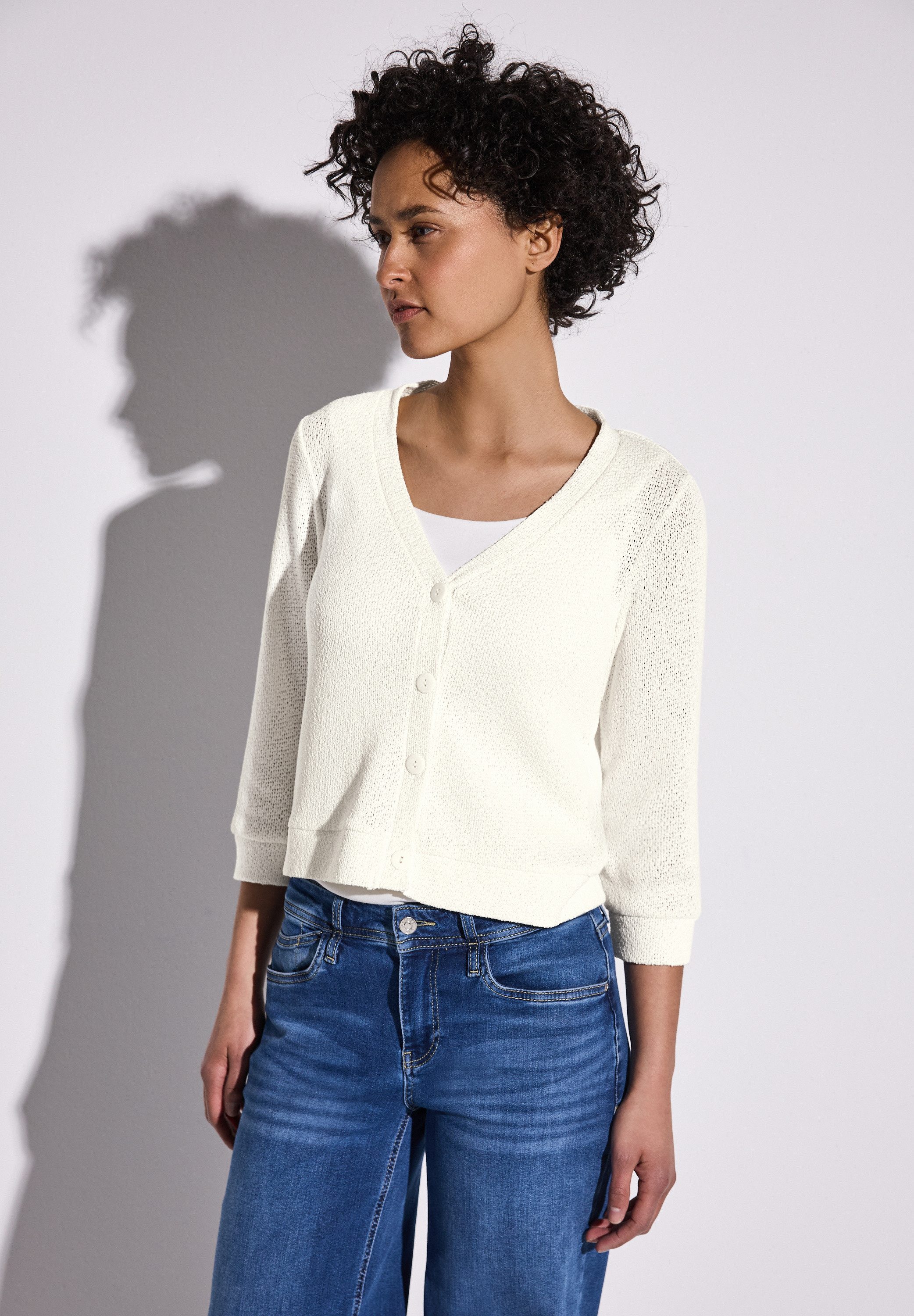 STREET ONE Cardigan, mit Knopfleiste günstig online kaufen