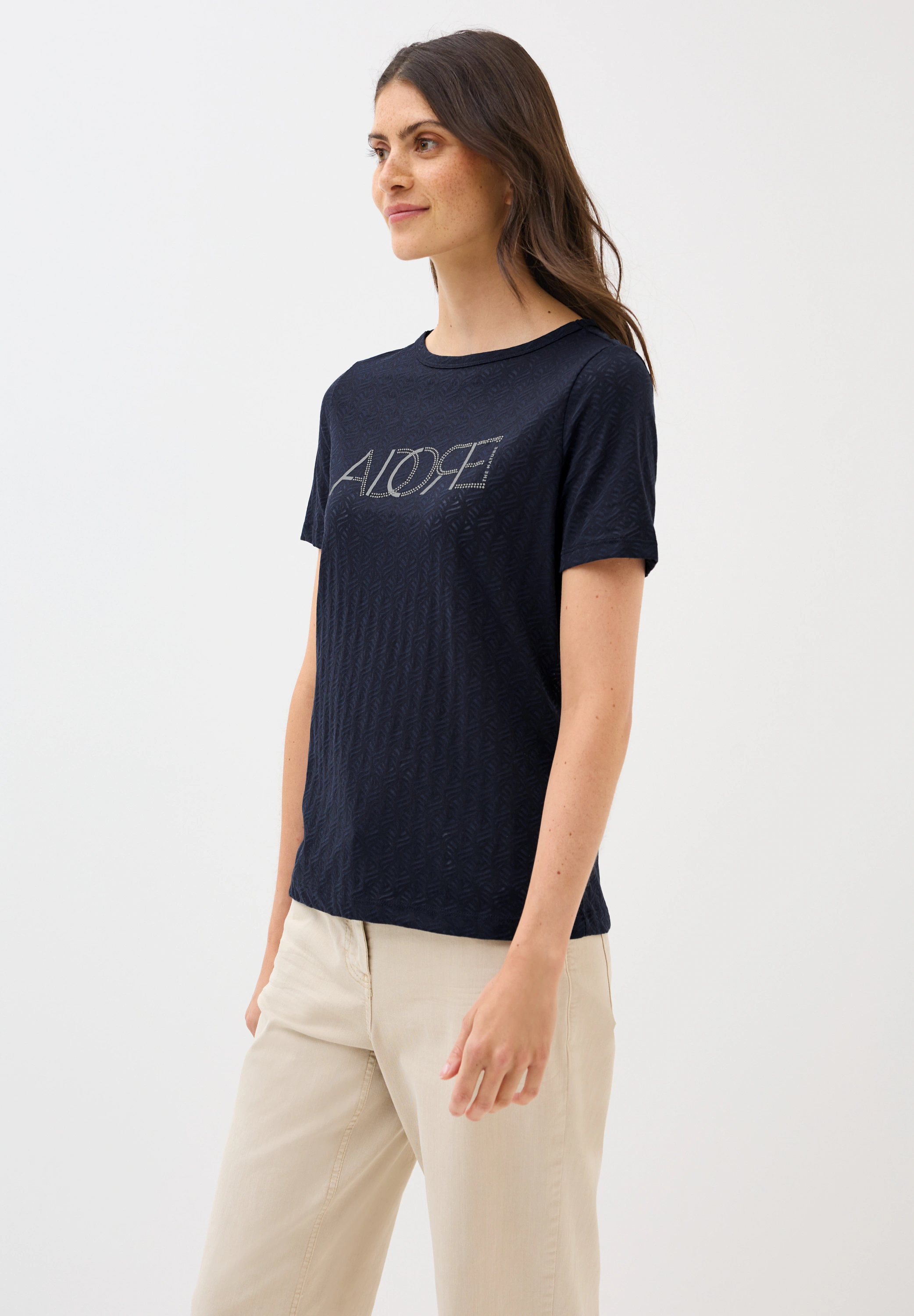 Cecil T-Shirt, mit Burnout-Optik günstig online kaufen
