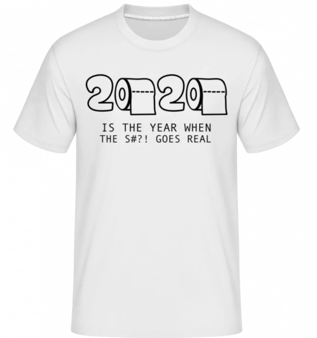 2020 Year Of The Shit · Shirtinator Männer T-Shirt günstig online kaufen