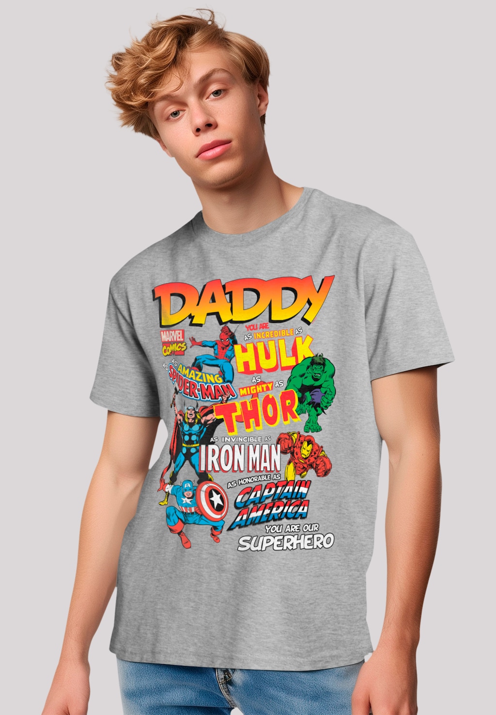 F4NT4STIC T-Shirt "Marvel Comics Our Dad Superhero", Premium Qualität günstig online kaufen