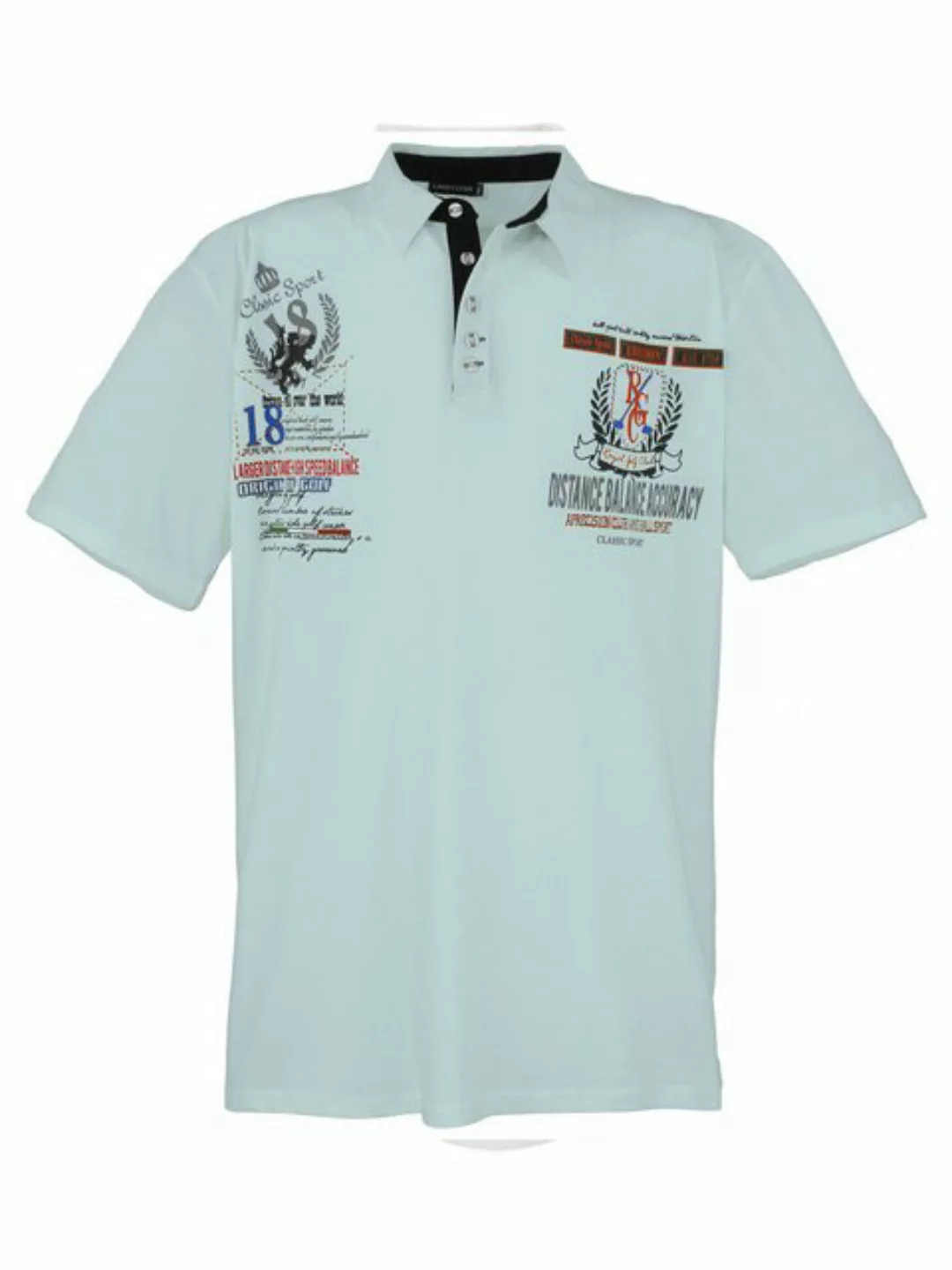 Lavecchia Poloshirt Lavecchia Herren Poloshirt LV-2038 (Mint, 6XL) Herren P günstig online kaufen