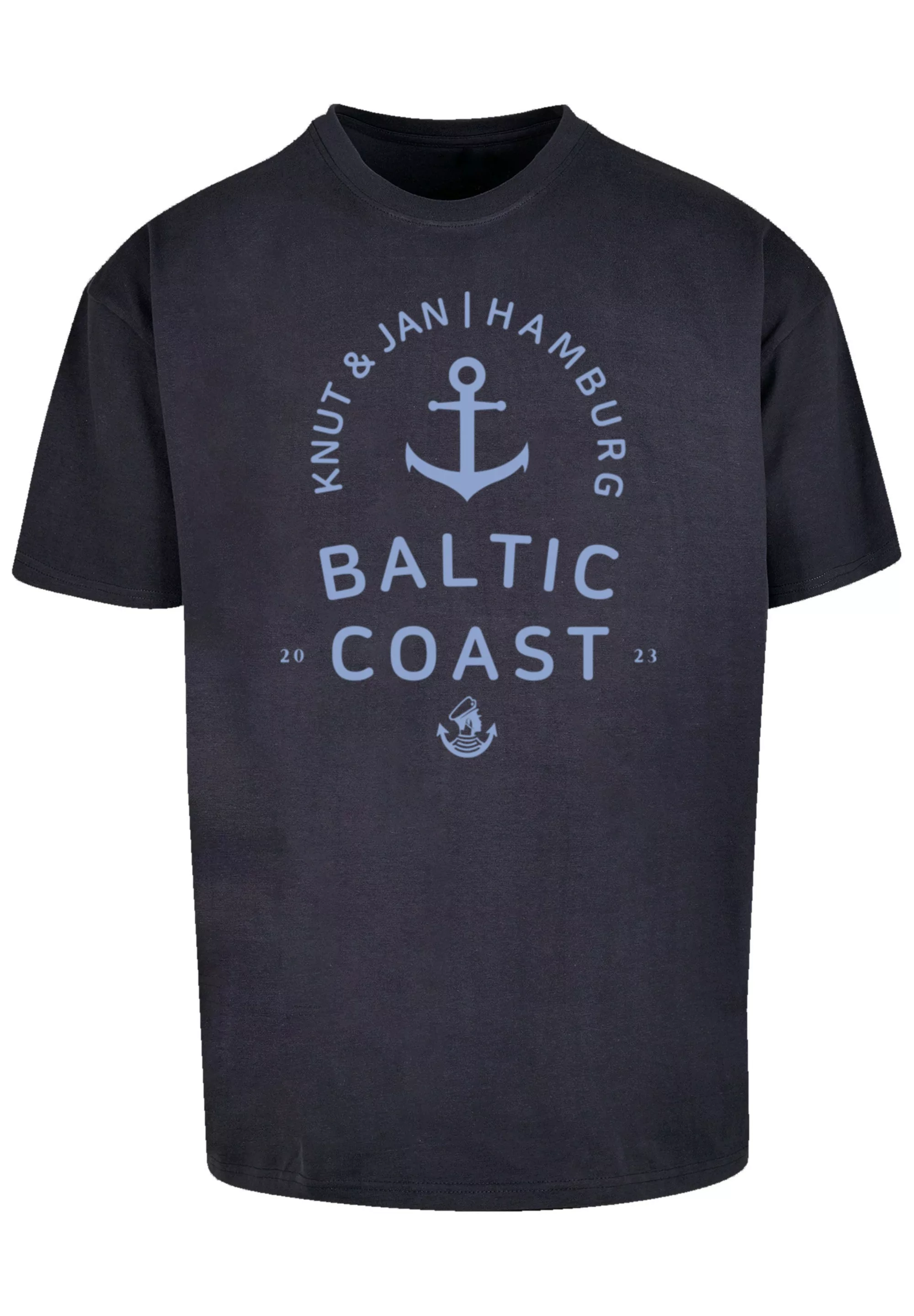 F4NT4STIC T-Shirt "Ostsee Logo Knut & Jan Hamburg", Print günstig online kaufen