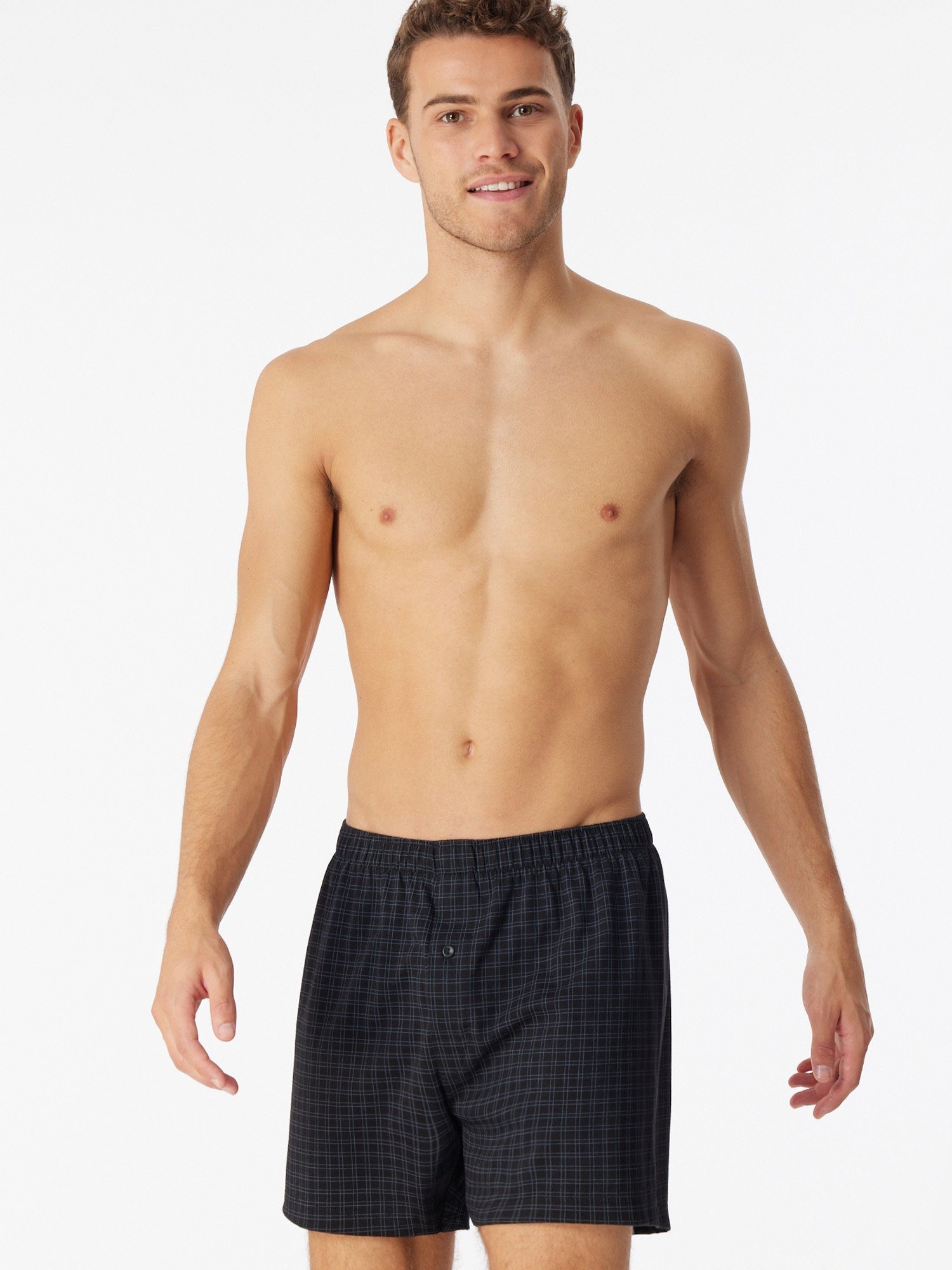 Schiesser Weiter Boxer "Cotton Casual", mit Eingriff, gepunktet günstig online kaufen