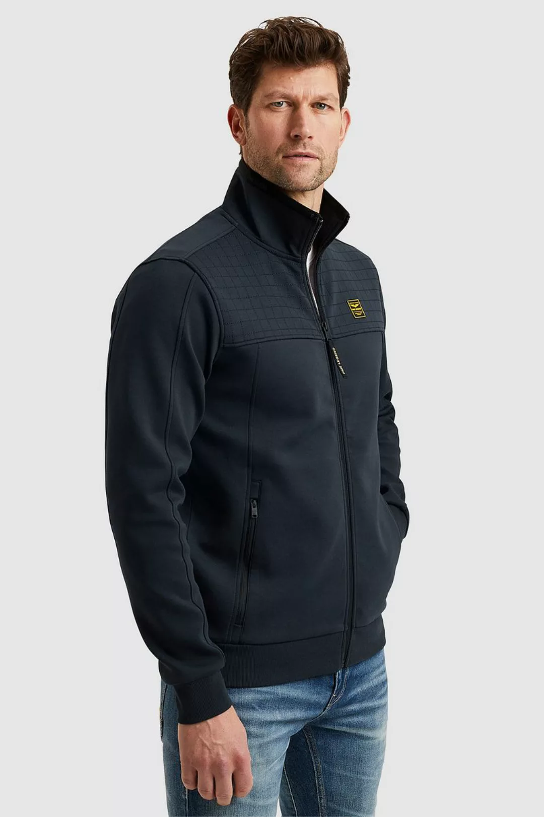 PME LEGEND Sweatjacke mit Elasthan günstig online kaufen