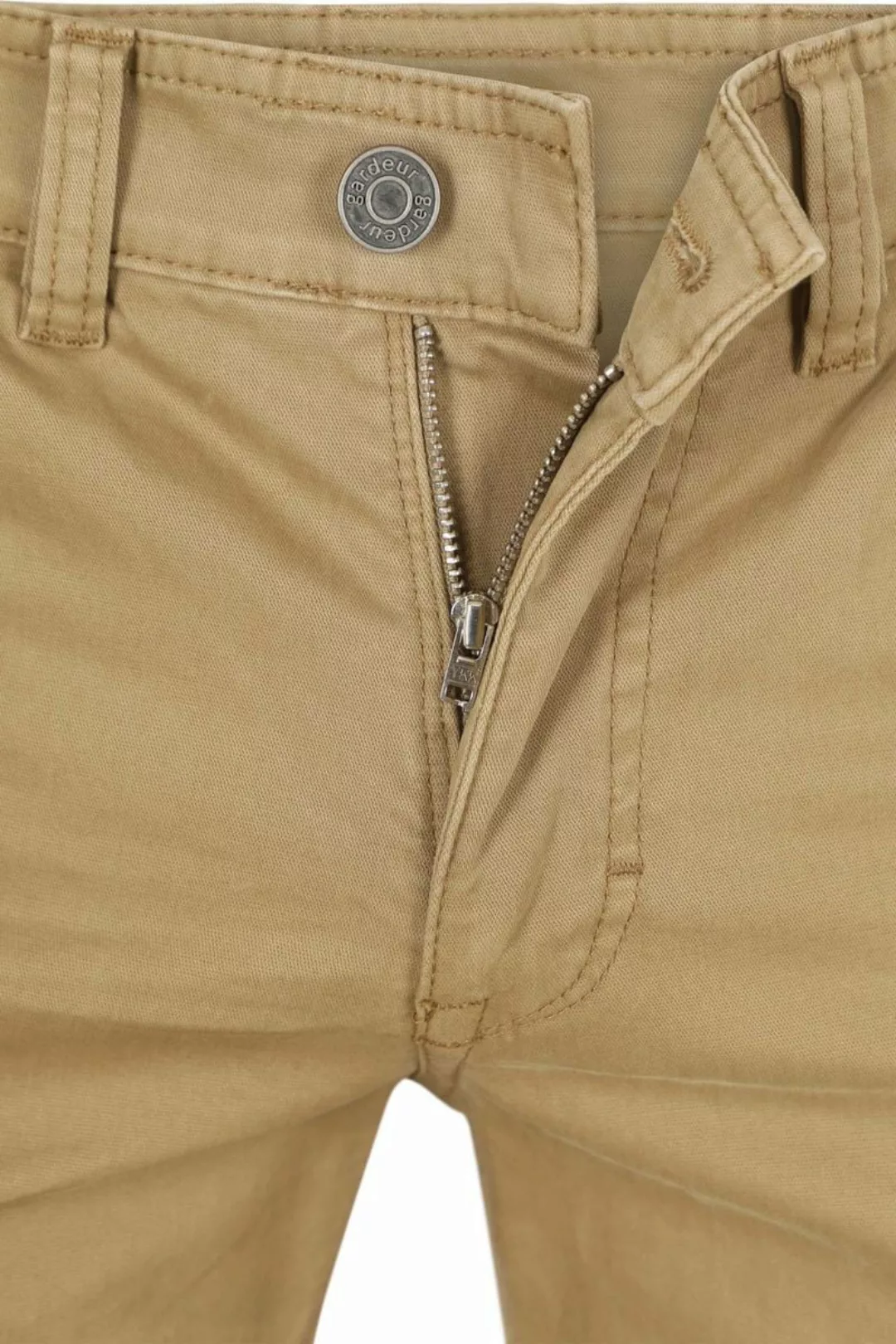 Gardeur Bill Hose Five Pocket Beige - Größe W 38 - L 30 günstig online kaufen