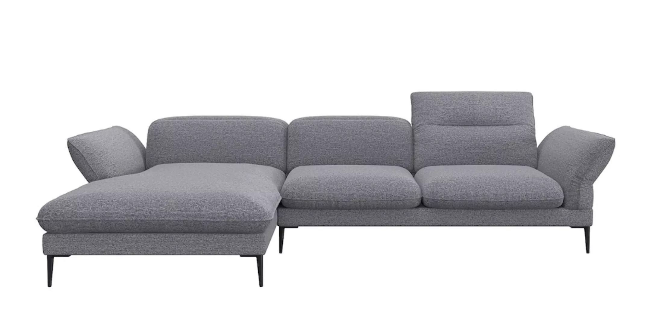 FLEXLUX Ecksofa »Salino, Funktionssofa mit Recamiere, Relaxsofa, Ecksofa«, günstig online kaufen