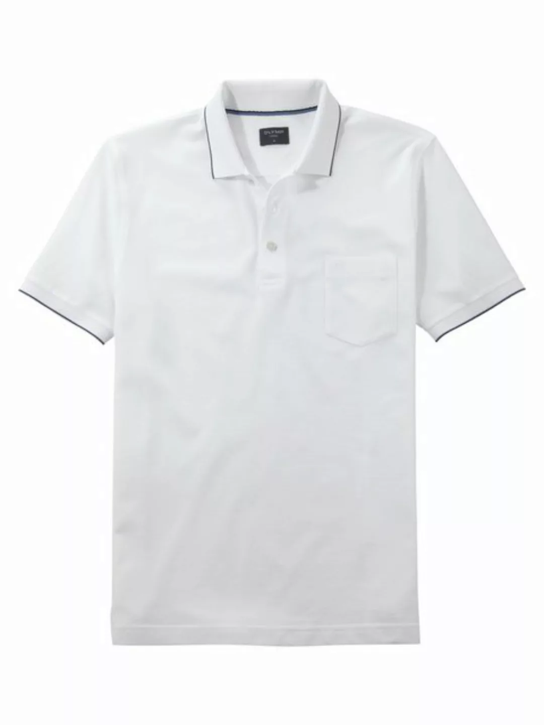 OLYMP Poloshirt Casual mit Kontrastkanten günstig online kaufen