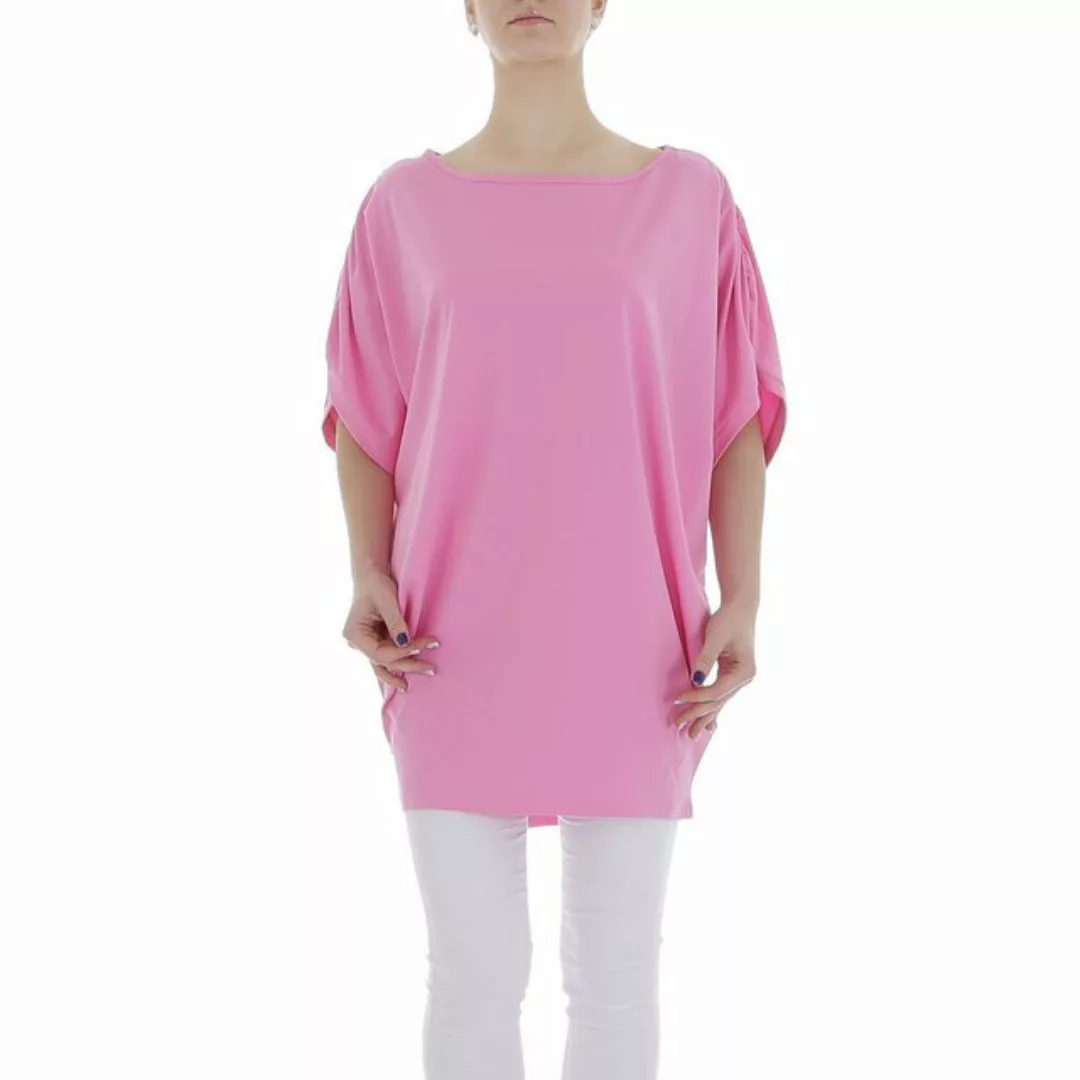 Ital-Design Tunikashirt Damen Freizeit (85987270) Stretch Top & Shirt in Ro günstig online kaufen