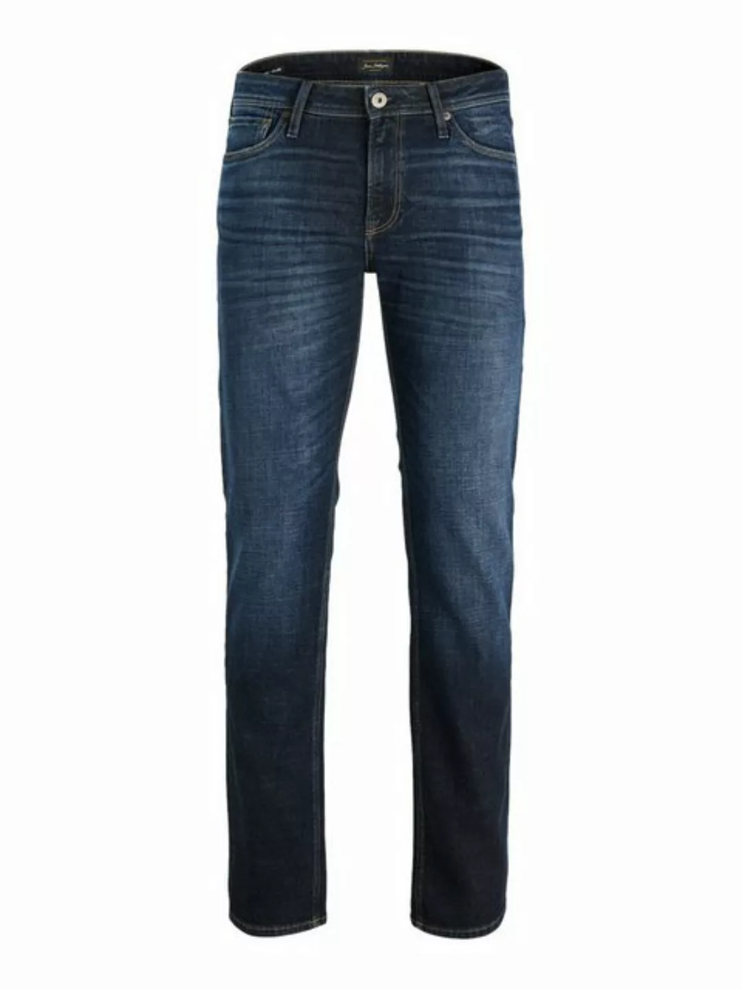 Jack & Jones Regular-fit-Jeans Herren Jeans Hose Blau Regular JJICLARK JJOR günstig online kaufen