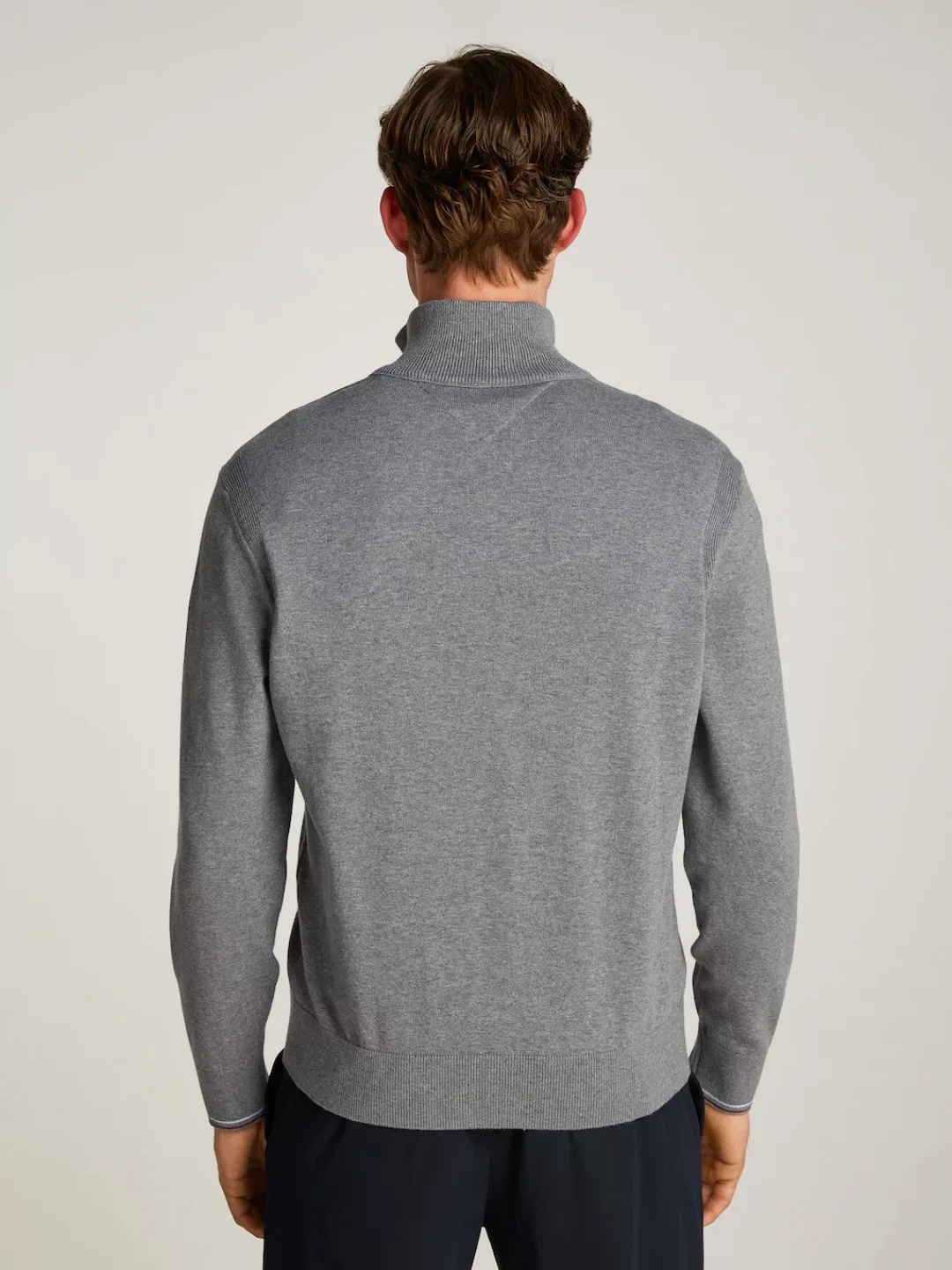 Tommy Hilfiger Cardigan RWB TIPPED COTTON ZIP THROUGH Mit Streiefen in Tomm günstig online kaufen