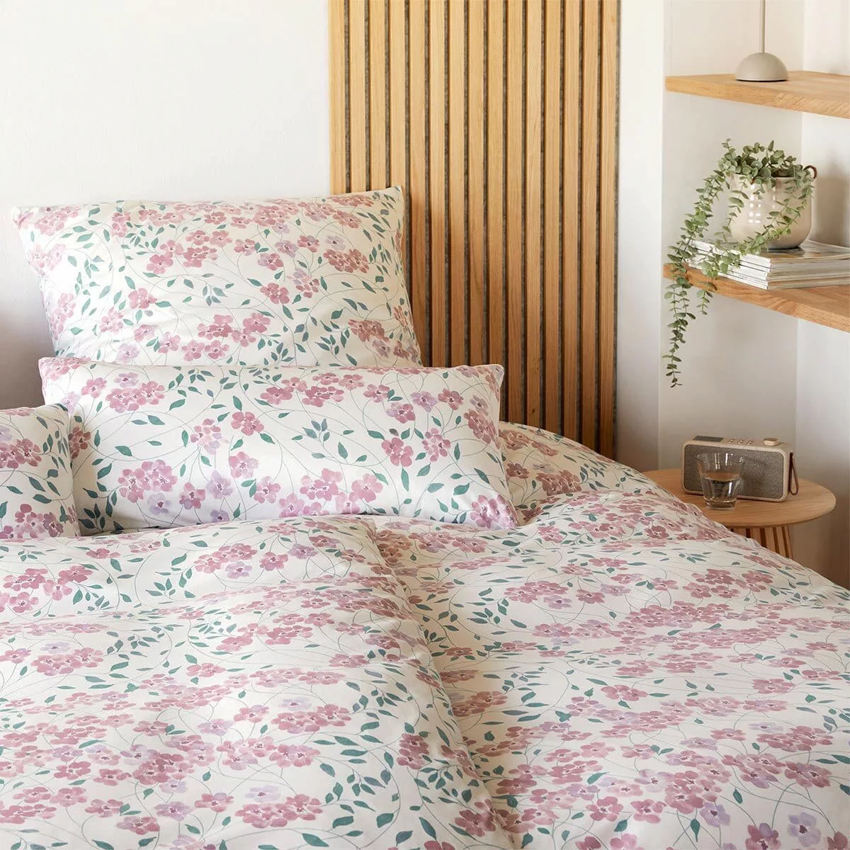 elegante Mako Jersey Bettwäsche Sleeping Beauty rose günstig online kaufen