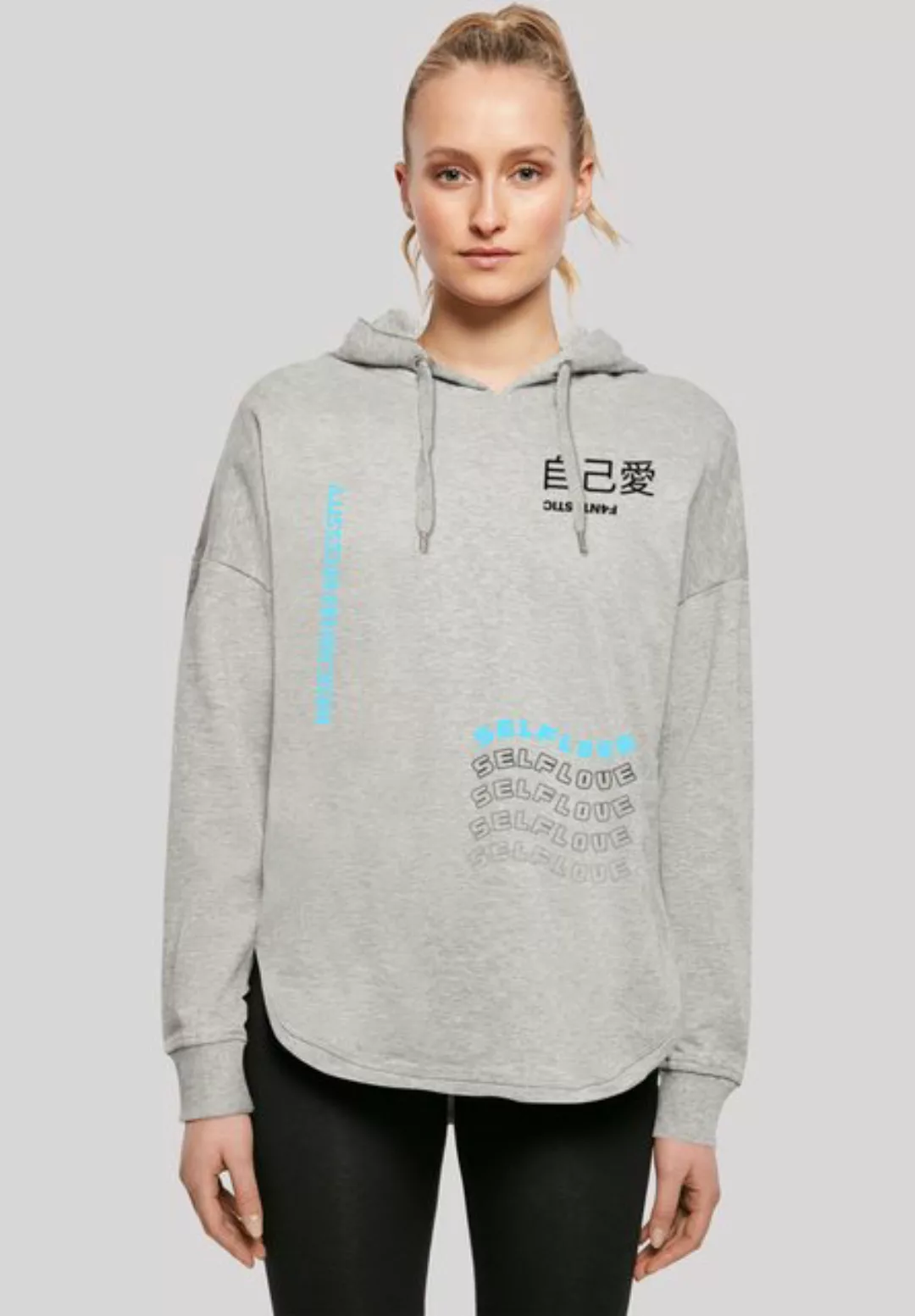 F4NT4STIC Kapuzenpullover Self Love OVERSIZE HOODIE Print günstig online kaufen