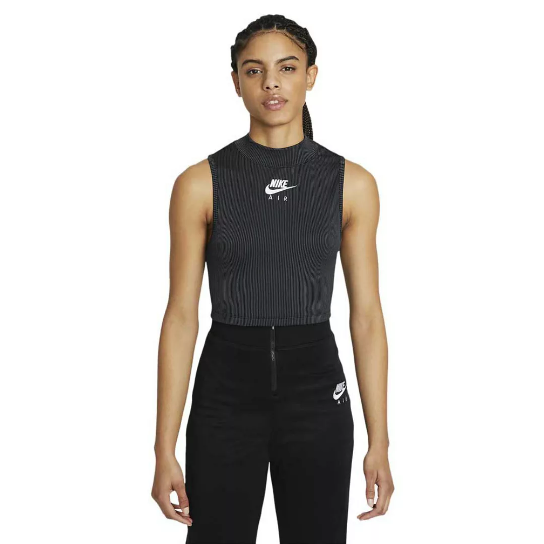 Nike Air Ärmelloses T-shirt L Black / White günstig online kaufen