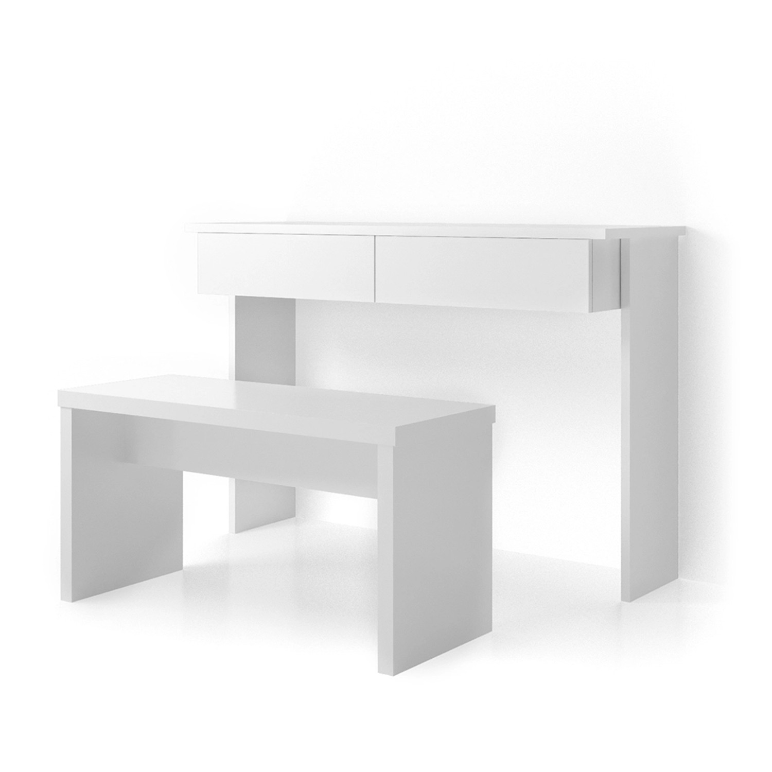 Vicco Schminktisch Azur, Weiß, 120 cm günstig online kaufen