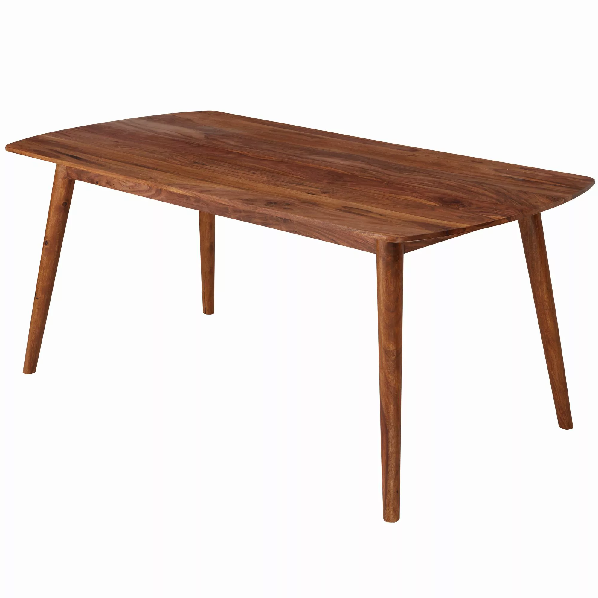 Esszimmertisch Holz 120x77x60 cm Sheesham Massivholz Tisch | Designer Küche günstig online kaufen