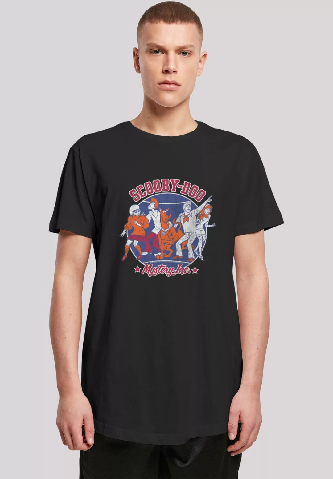 F4NT4STIC T-Shirt "Scooby Doo Collegiate Circle", Herren,Premium Merch,Lang günstig online kaufen
