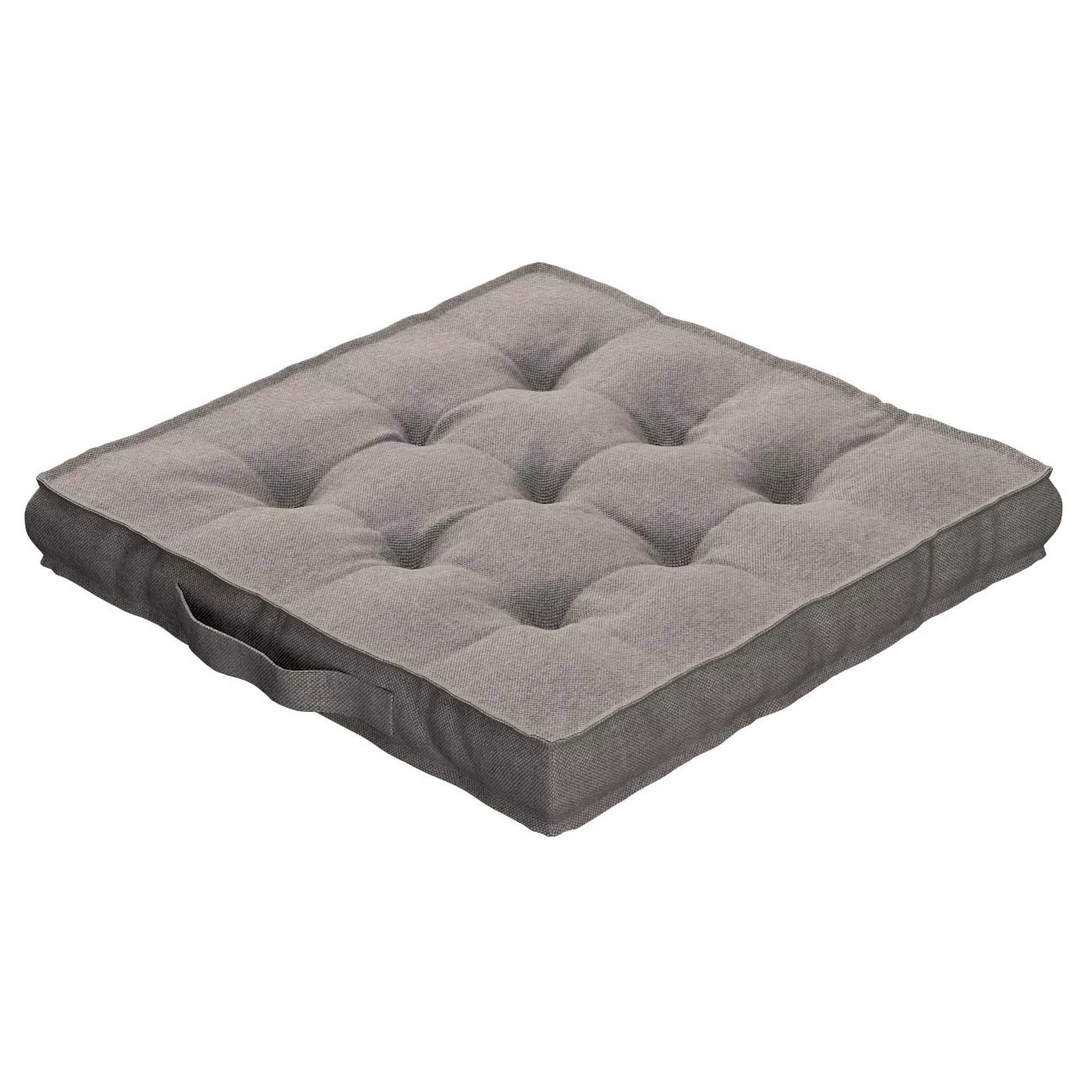 Sitzkissen Jacob mit Handgriff, beige-grau, 40 x 40 x 6 cm, Etna (705-09) günstig online kaufen